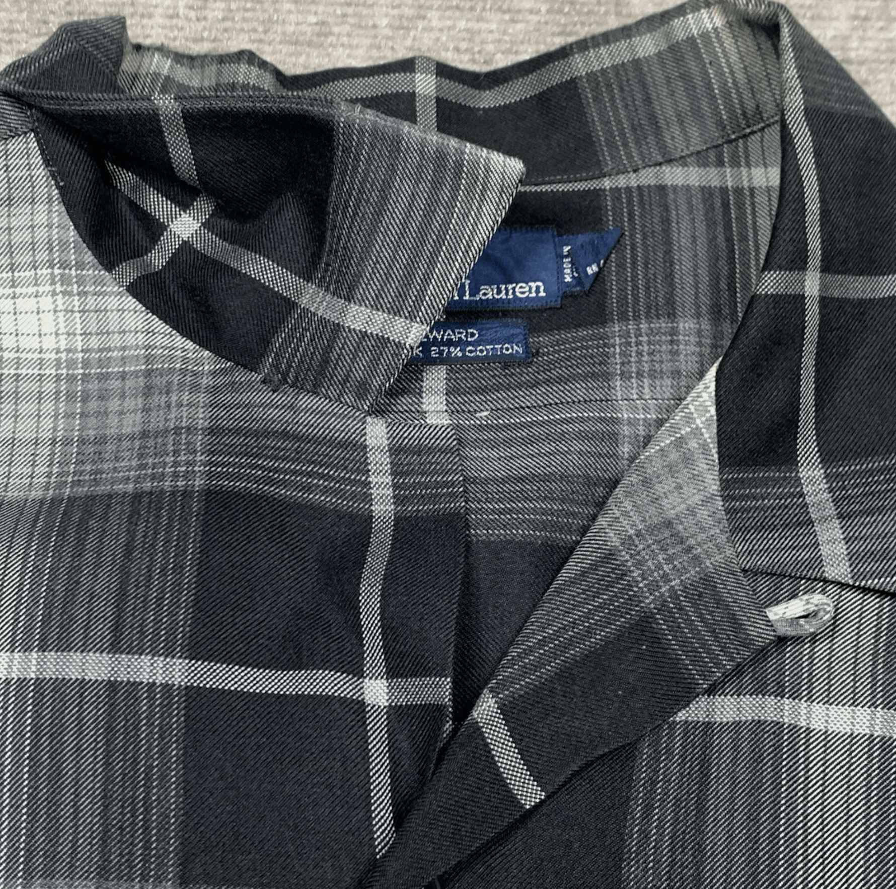 Polo Ralph Lauren Polo Ralph Lauren Steward Shirt Mens XXL VTG Shadow Plaid Size US XXL / EU 58 / 5 - 5 Thumbnail