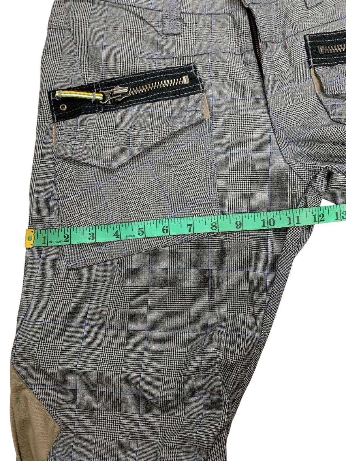 PPFM PPFM Gingham zipper pant Size US 32 / EU 48 - 6 Thumbnail