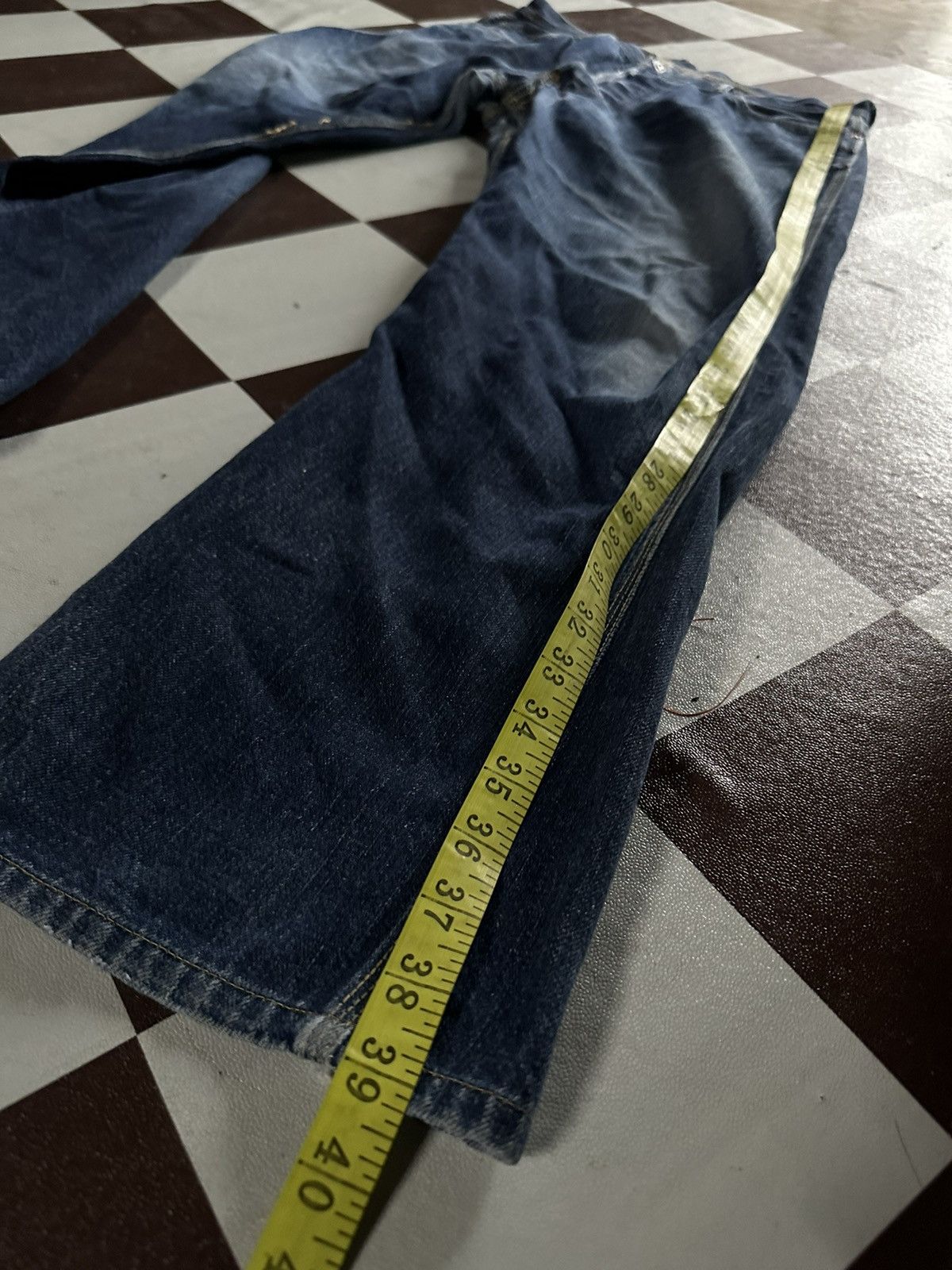 Japanese Brand × Vintage Vintage K&T H O’alls selvedge denim jeans Size US 32 / EU 48 - 8 Thumbnail