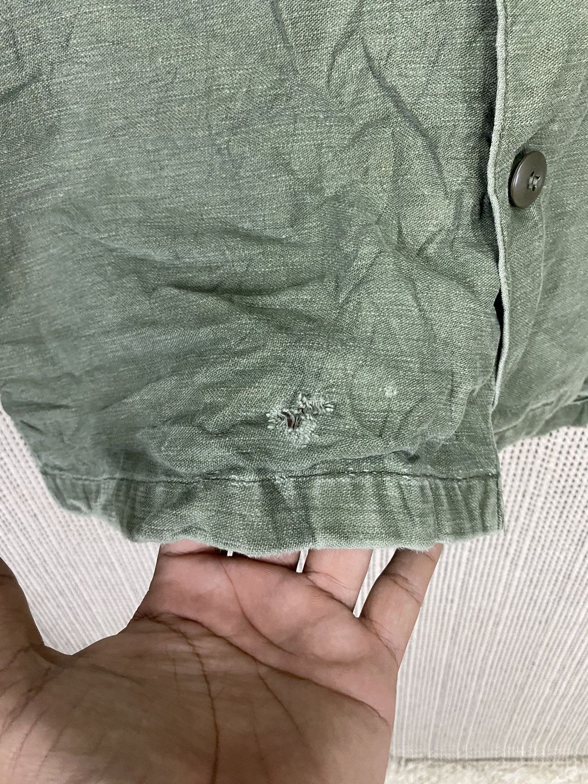 Army Of Me × Vintage Vintage 80s og 107 us air force shirt distressed Size US M / EU 48-50 / 2 - 7 Thumbnail