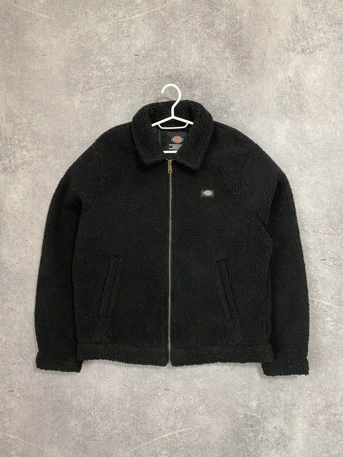 Dickies Dickies Black Sherpa Jacket Zip Up Size US M / EU 48-50 / 2 - 1 Thumbnail