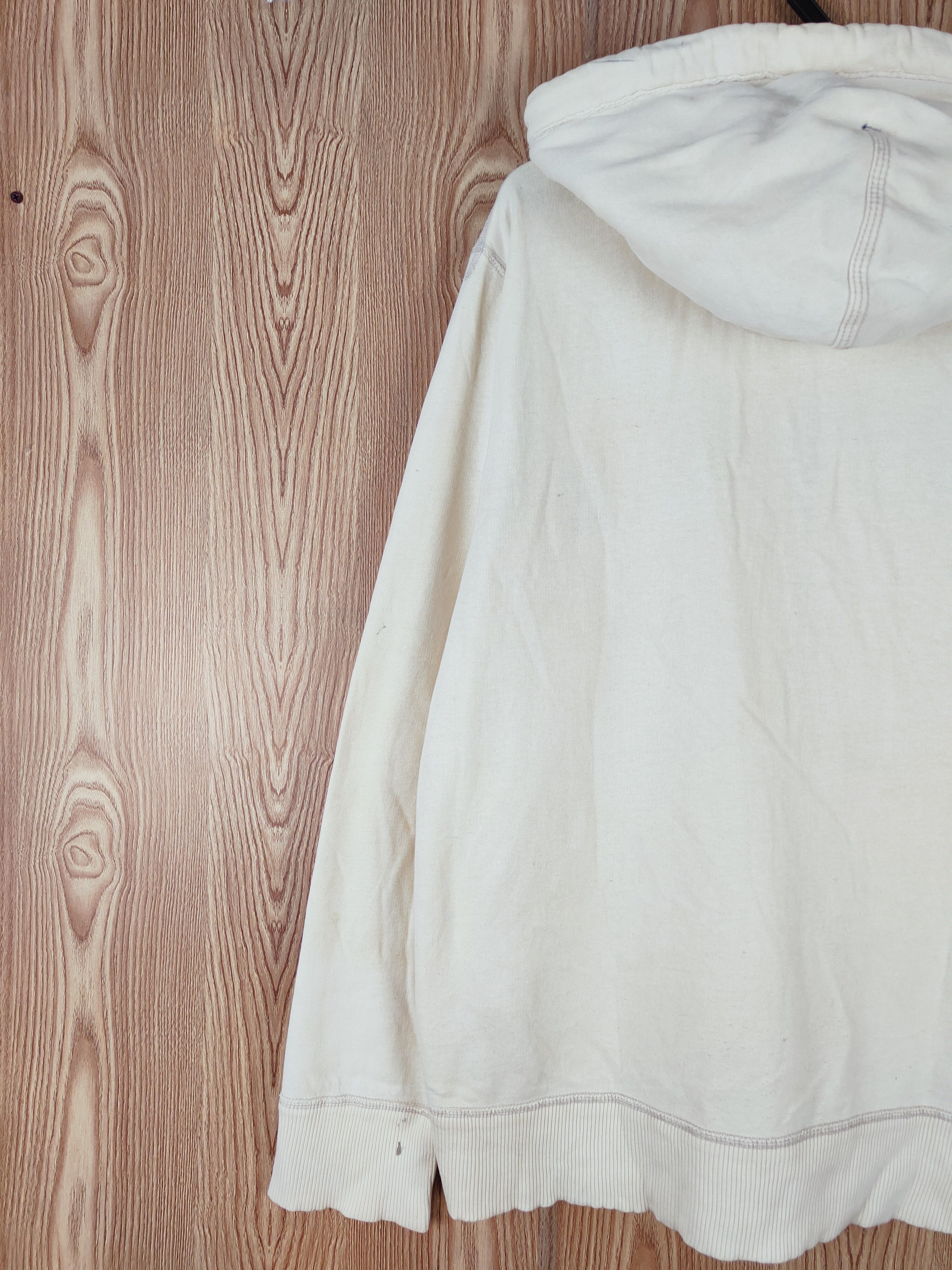 American Eagle Outfitters × Vintage American Eagle Outfitters Faded Cream Hoodie Sweatshirts Size US L / EU 52-54 / 3 - 9 Thumbnail