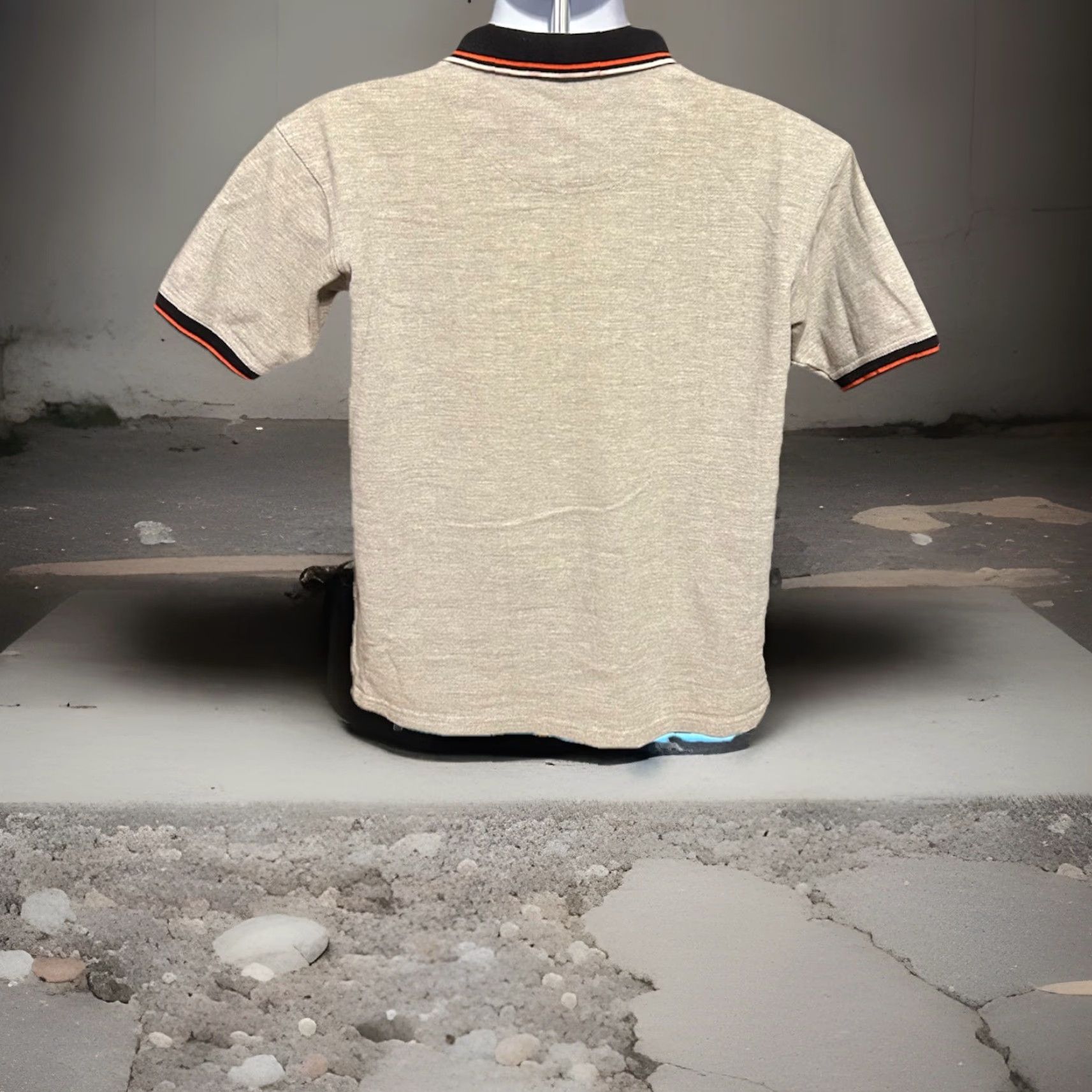 Vintage VINTAGE Cleveland Browns Polo Shirt The Edge Men M Gray Short Sleeve Polo Size US M / EU 48-50 / 2 - 4 Thumbnail