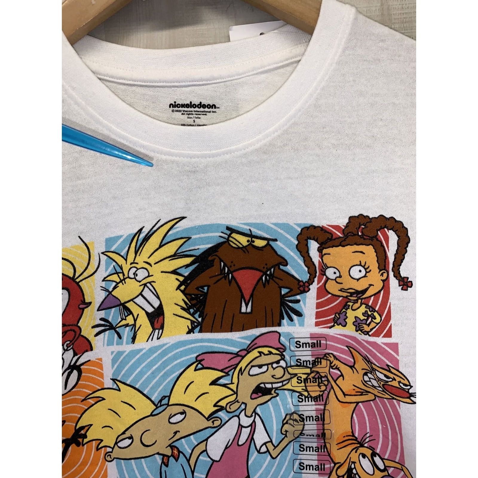 Nickelodeon Nickelodeon Hey Arnold Angry Beavers Cat Dog Ren & Stimpy Rocco Adult T Shirt S White Creatures Dog Womens/Mens Size US S / EU 44-46 / 1 - 6 Thumbnail