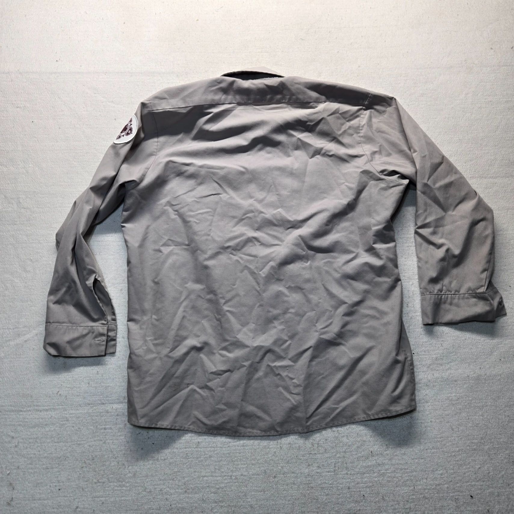 Red Kap Sibley Memorial Hospital 1890 Gray Button Up Shirt Uniformal Adult Men's XL Red Kap Shirt Button-Up Collar-Down Gray Cotton Polyester Regular Men's XL Size US XL / EU 56 / 4 - 7 Thumbnail