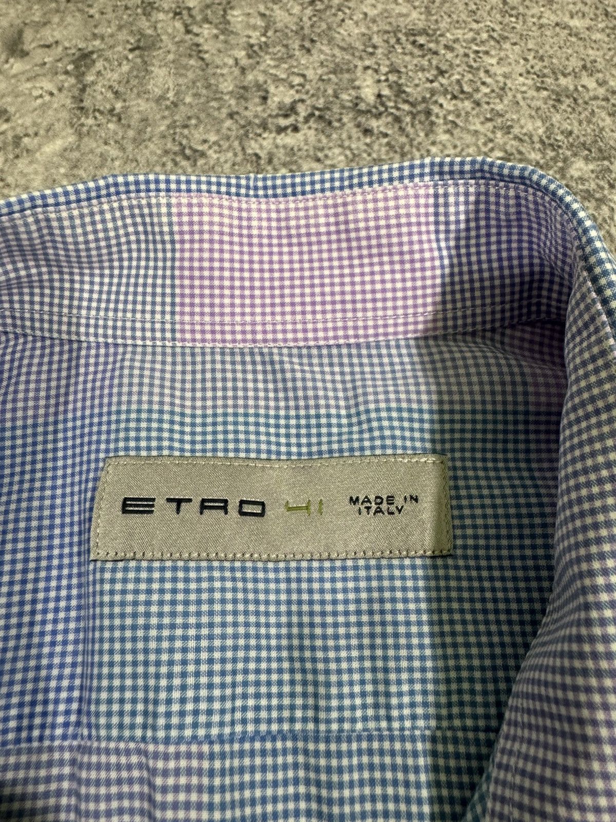 Etro Etro Long Sleeve Shirt Size L Size US L / EU 52-54 / 3 - 4 Thumbnail