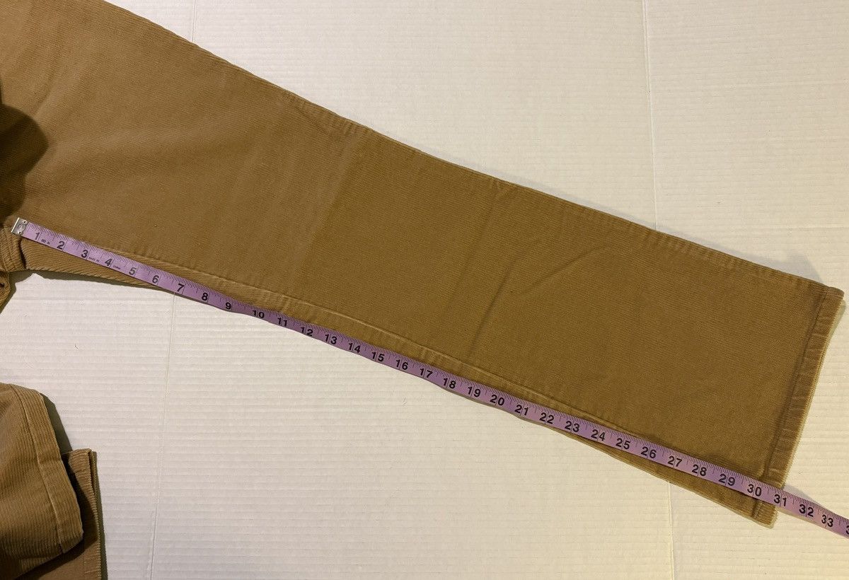 Lauren Ralph Lauren Lauren Jeans Co Ralph Lauren Camel Flare Leg Corduroy Pants Size 32" / US 10 / IT 46 - 10 Thumbnail