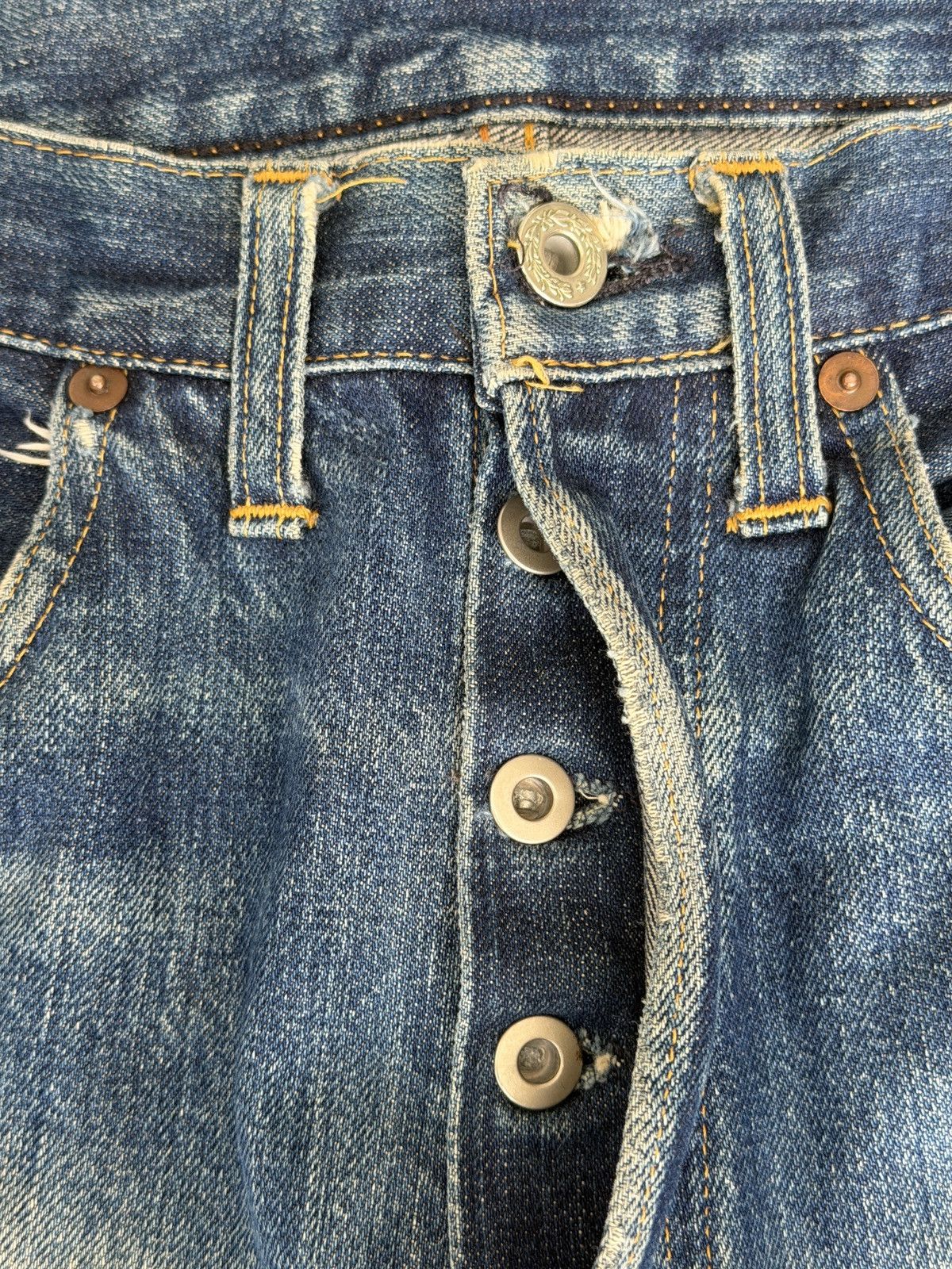 Levi's Vintage Clothing Levis LVC selvedge 501xx denim Size US 30 / EU 46 - 3 Thumbnail