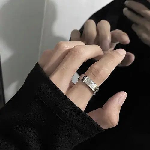 Vintage Retro punk rings Size ONE SIZE - 3 Thumbnail
