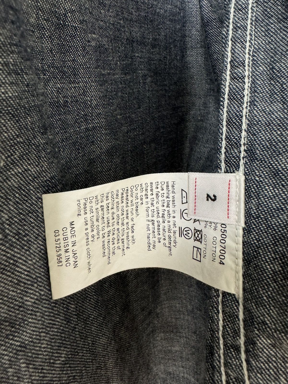 Visvim [2] Visvim Lhamo Shirt in Indigo (SS19) Size US M / EU 48-50 / 2 - 6 Thumbnail
