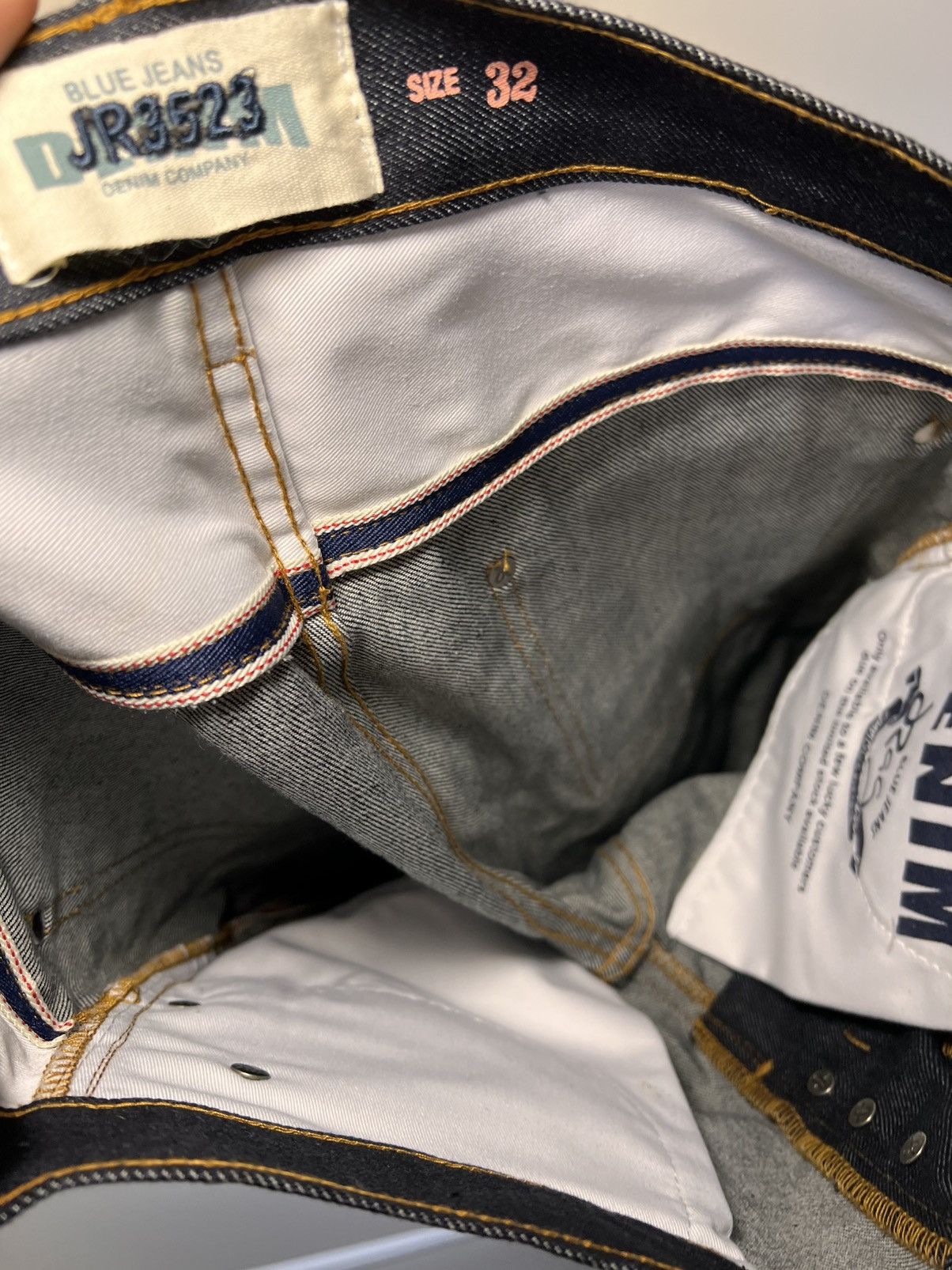 J Brand J-brand famous raw indigo selvedge denim jeans Size US 34 / EU 50 - 20 Thumbnail