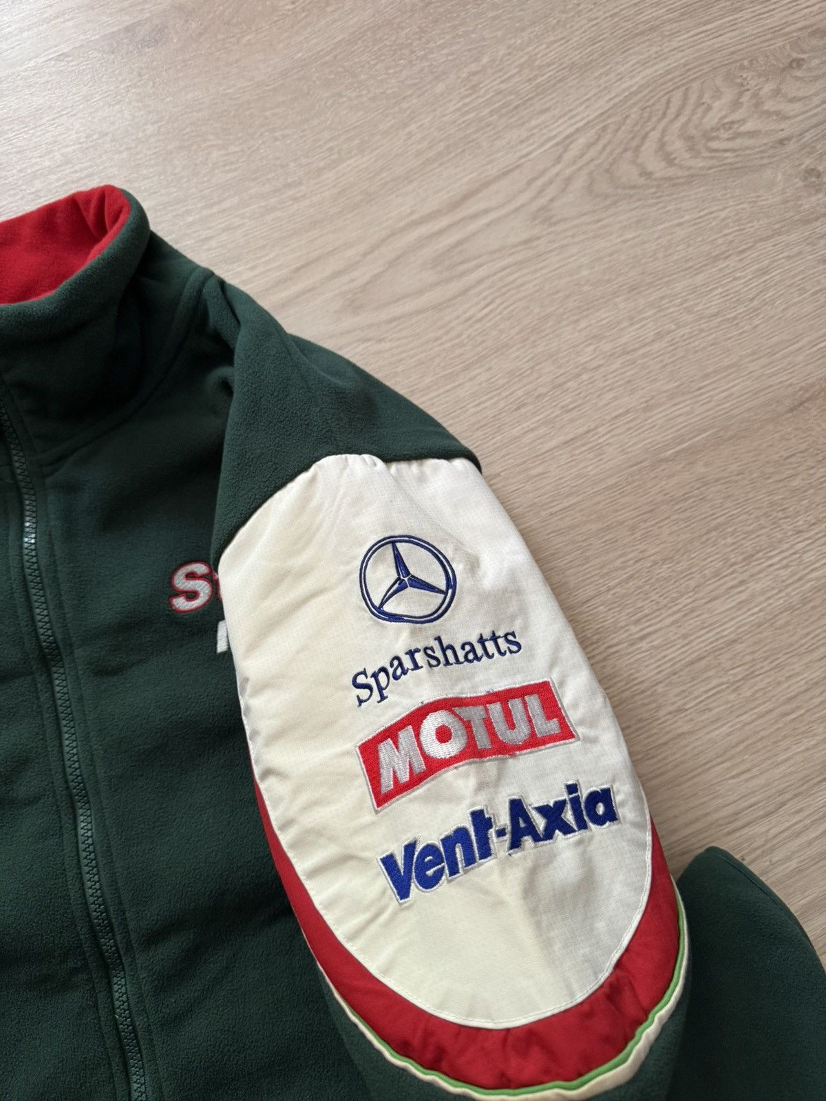 NASCAR Vintage Honda Nascar Racing y2k Fleece Full Zip Jacket Size US L / EU 52-54 / 3 - 8 Thumbnail