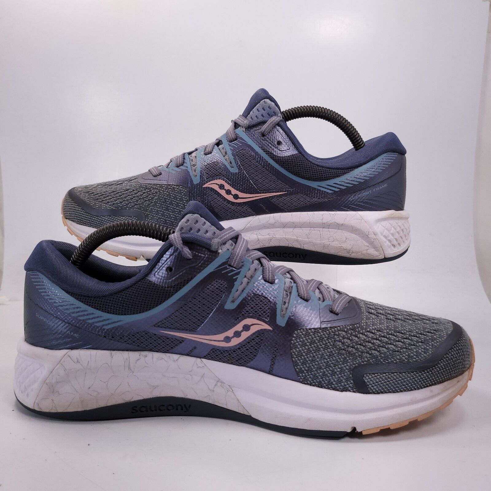 Saucony Saucony Omni ISO 2 Shoe Womens Size 10 S10511-1 Blue White Size US 10 / IT 40 - 6 Thumbnail
