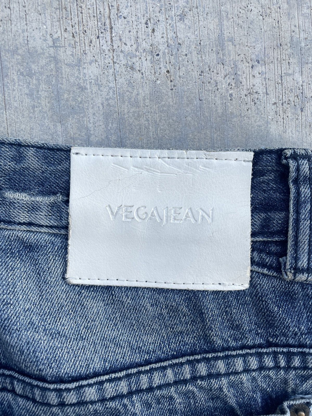 Japanese Brand 2000s JAPANESE BRAND VEGADENIM WHISKER WASH Size US 33 - 7 Thumbnail