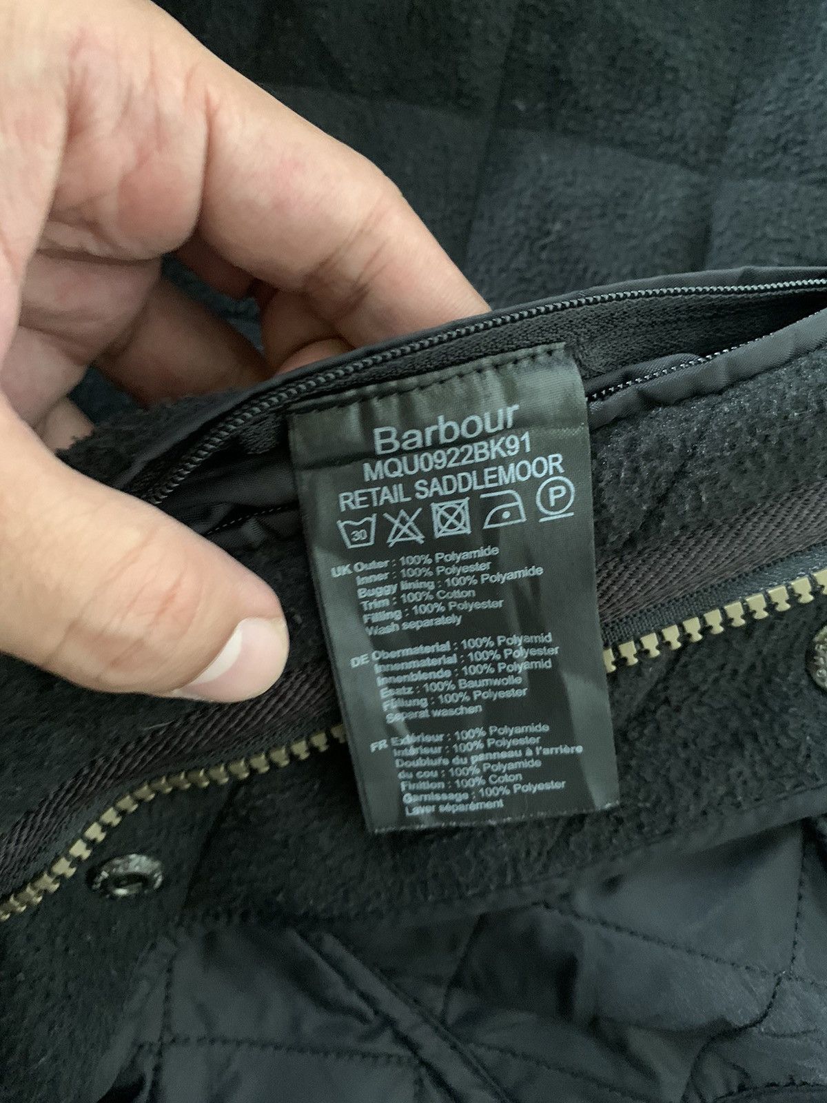 Barbour × Vintage Barbour Bardon Polarquilt Quilted Mens Insulated Jacket Size US S / EU 44-46 / 1 - 8 Thumbnail