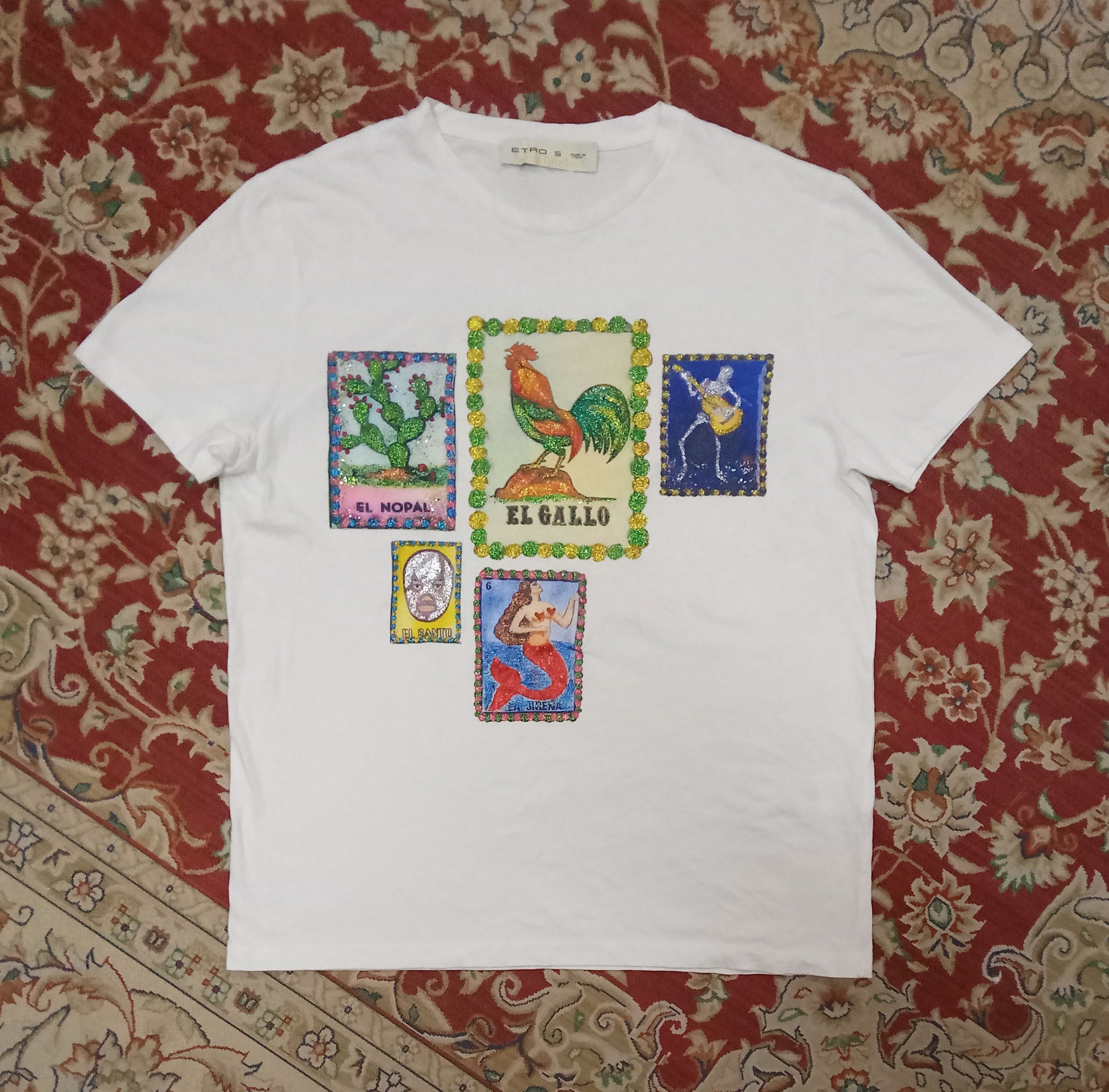 Etro Etro Hand Painting T Shirt Size US S / EU 44-46 / 1 - 1 Thumbnail
