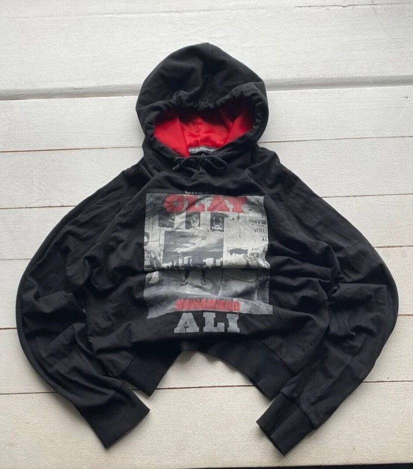 Dolce & Gabbana Dolce Gabbana Muhammad Ali hoodie black Size US S / EU 44-46 / 1 - 1 Thumbnail