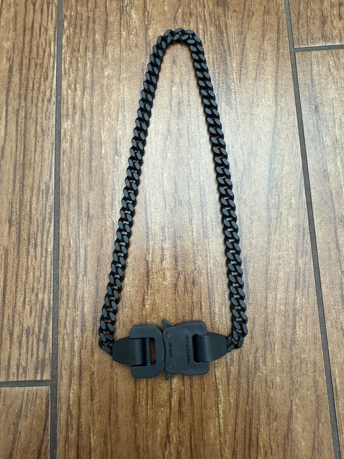 1017 ALYX 9SM Alyx 1017 9SM - Signature Buckle Necklace in black Size ONE SIZE - 1 Thumbnail
