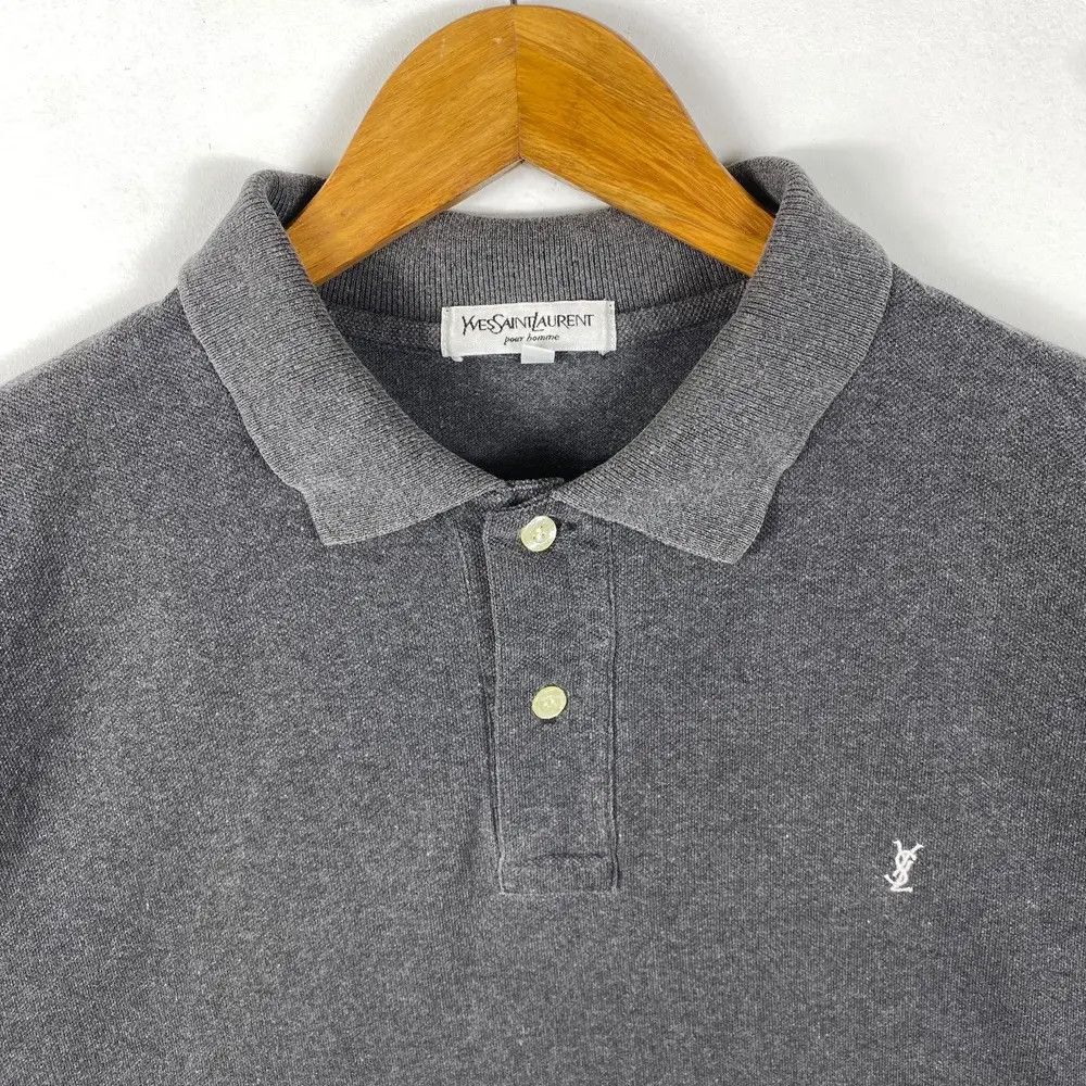 Vintage Vintage 90's YVES SAINT LAURENT Pour Homme Ysl Embroidery Size US L / EU 52-54 / 3 - 2 Thumbnail