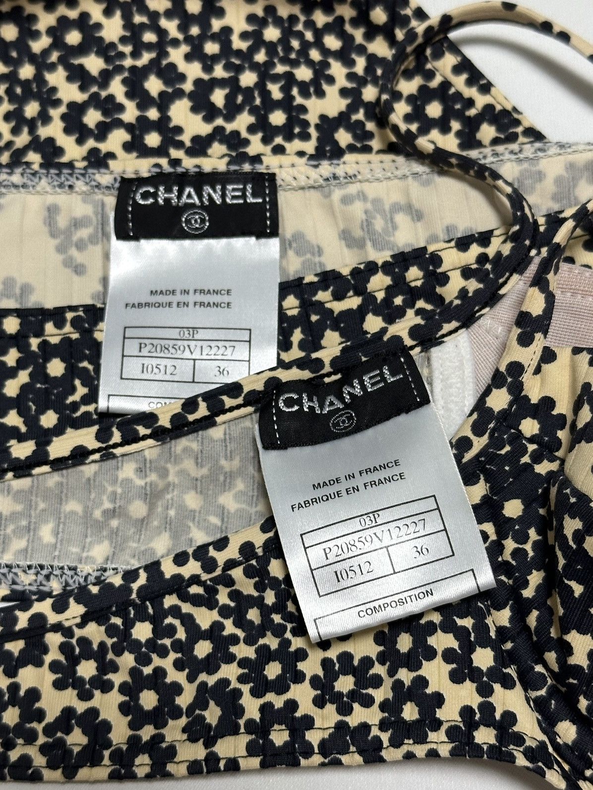 Chanel CHANEL 2003 Floral Print Bikini Size XS / US 0-2 / IT 36-38 - 5 Thumbnail