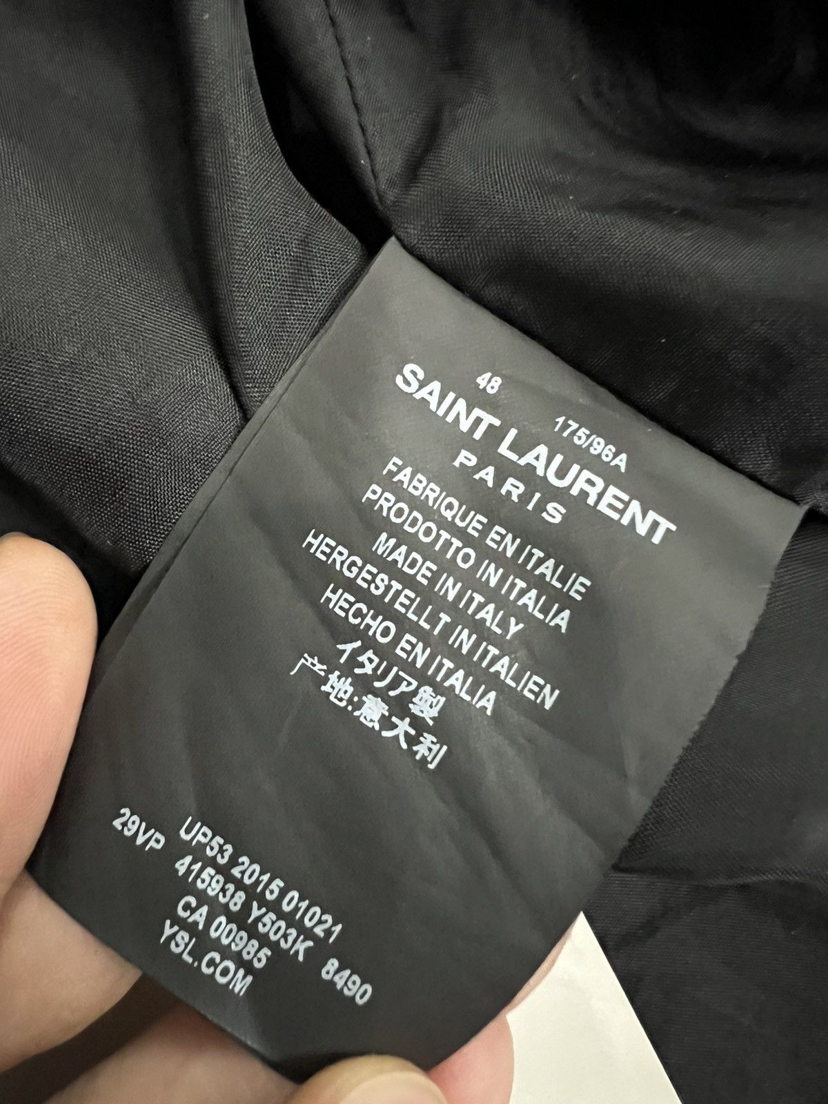 Hedi Slimane Saint Laurent Paris SS16 " Surf Sound " by Hedi Slimane Size US M / EU 48-50 / 2 - 5 Thumbnail