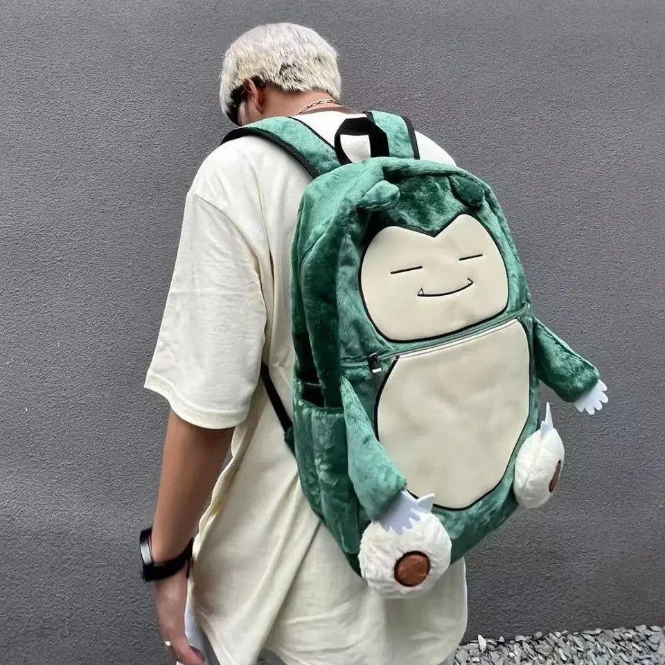 Japanese Brand Snorlax Plush Backpack Size ONE SIZE - 2 Thumbnail