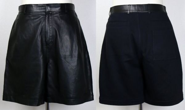 Givenchy SS13 Leather Shorts Size US 31 - 1 Thumbnail