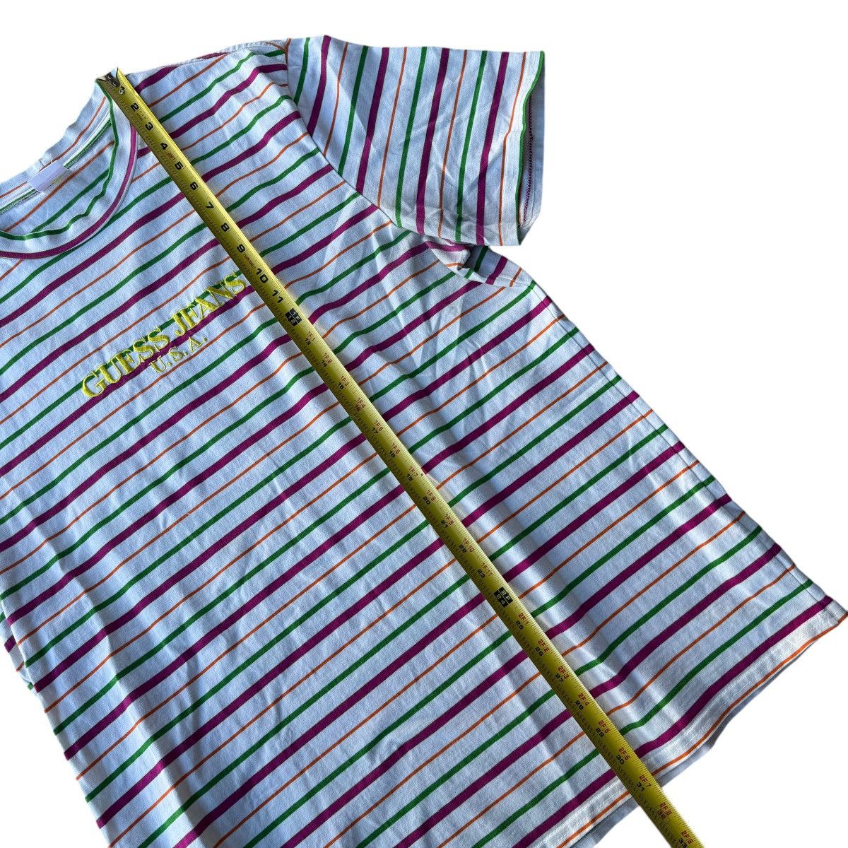 Guess Guess Farmers Market Produce Sean Wotherspoon Striped Shirt Size US XL / EU 56 / 4 - 8 Thumbnail