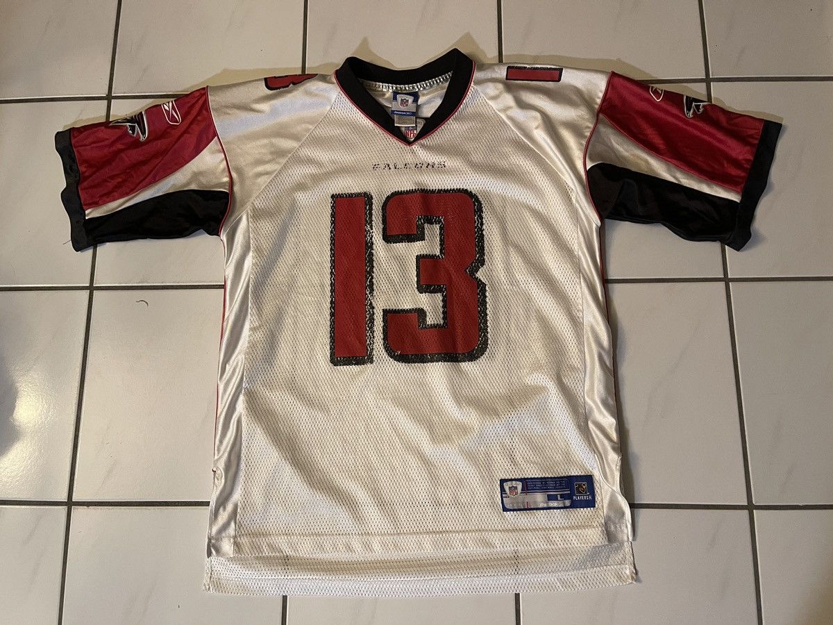 Reebok Atlanta Falcons Jersey #13 Hampton Reebok Men's Large NFL Size US L / EU 52-54 / 3 - 1 Thumbnail