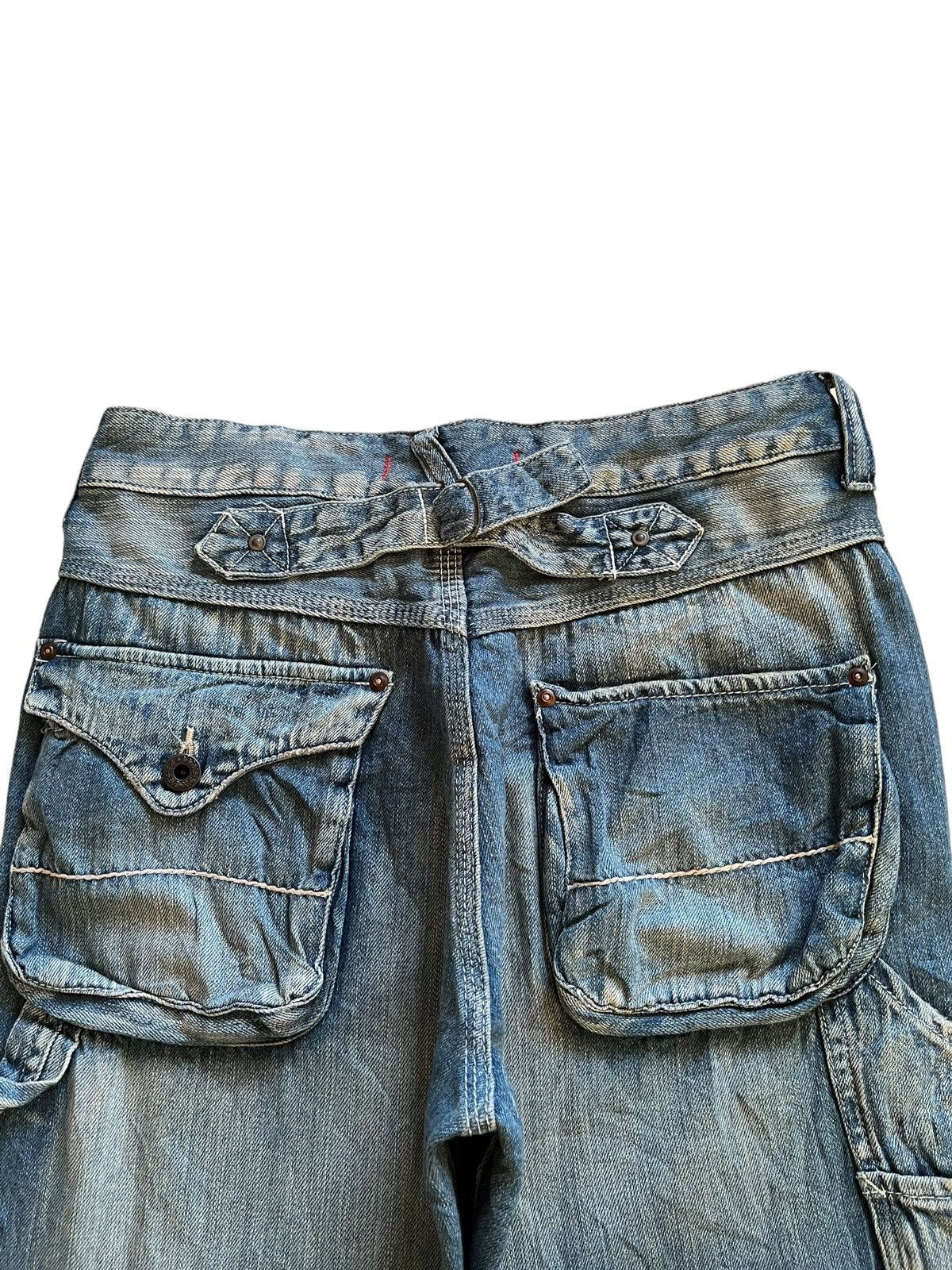 Japanese Brand Vintage Japanese Cepo Buckle Back Baggy Carpenter Jeans Size US 29 - 11 Thumbnail