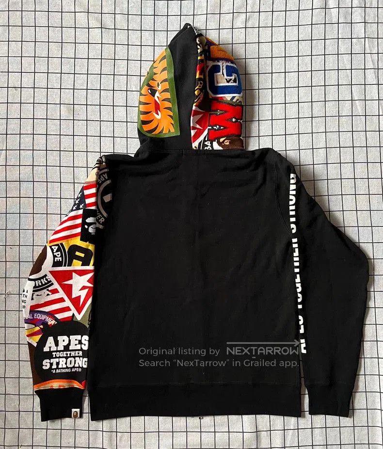 Bape Bape Limited Shark Zip Hoodie Jacket. Size US L / EU 52-54 / 3 - 2 Thumbnail