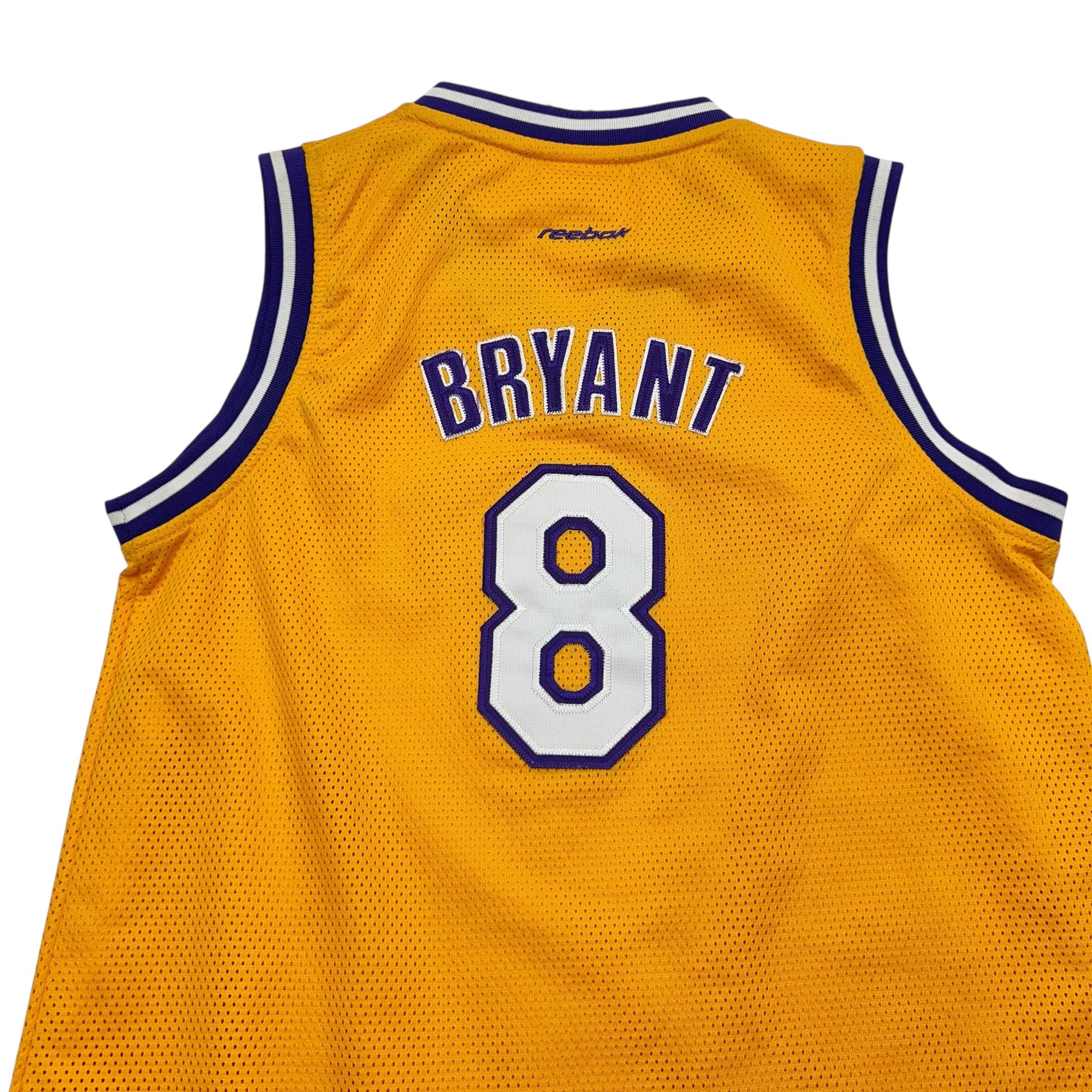NBA × Reebok × Vintage Kobe Bryant Lakers NBA Reebok Women Dresses Jersey Size L / US 10 / IT 46 - 5 Thumbnail