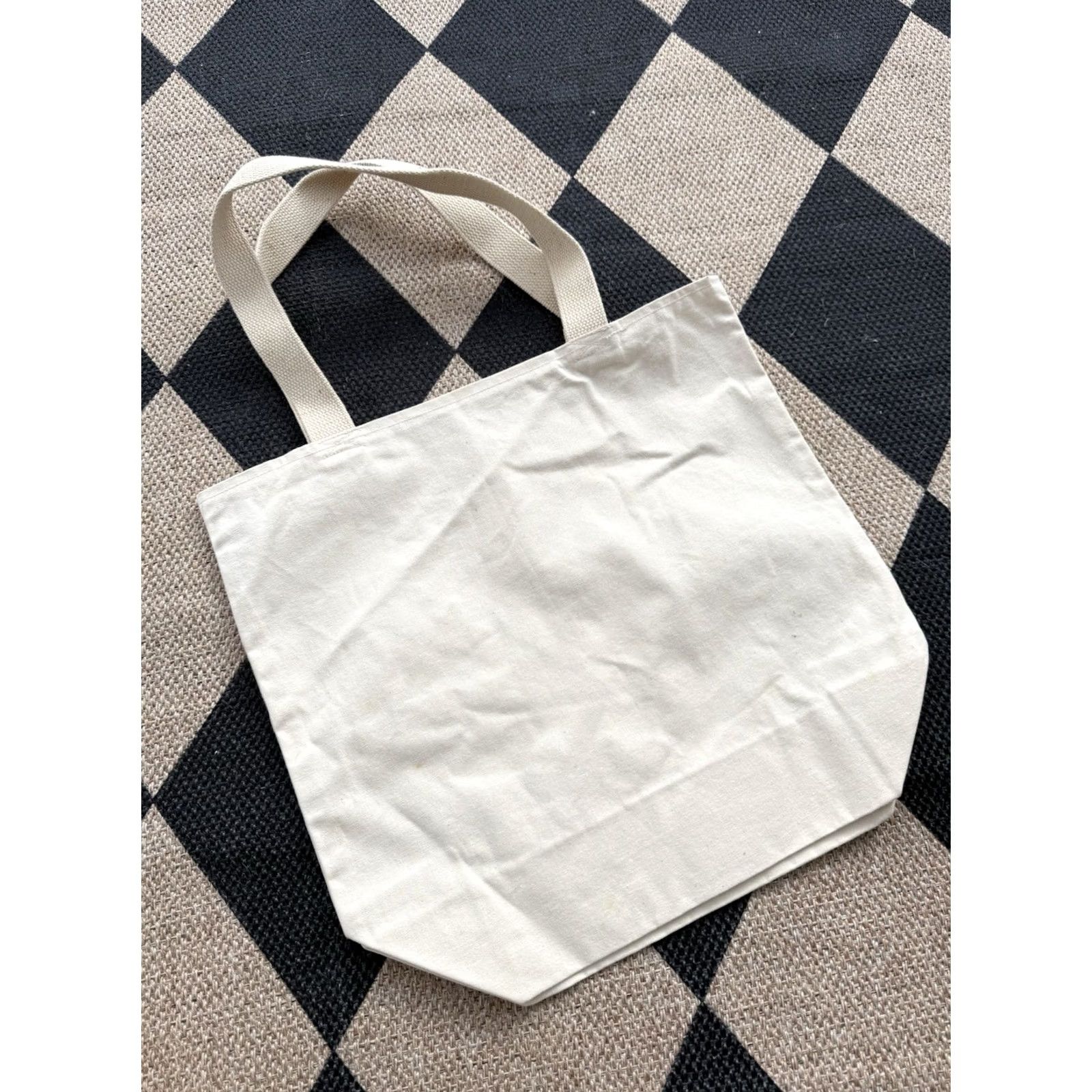 Vintage VINTAGE Claude Monet Art Canvas Tote Bag 90’s Cotton New Old Stock Size ONE SIZE - 4 Thumbnail