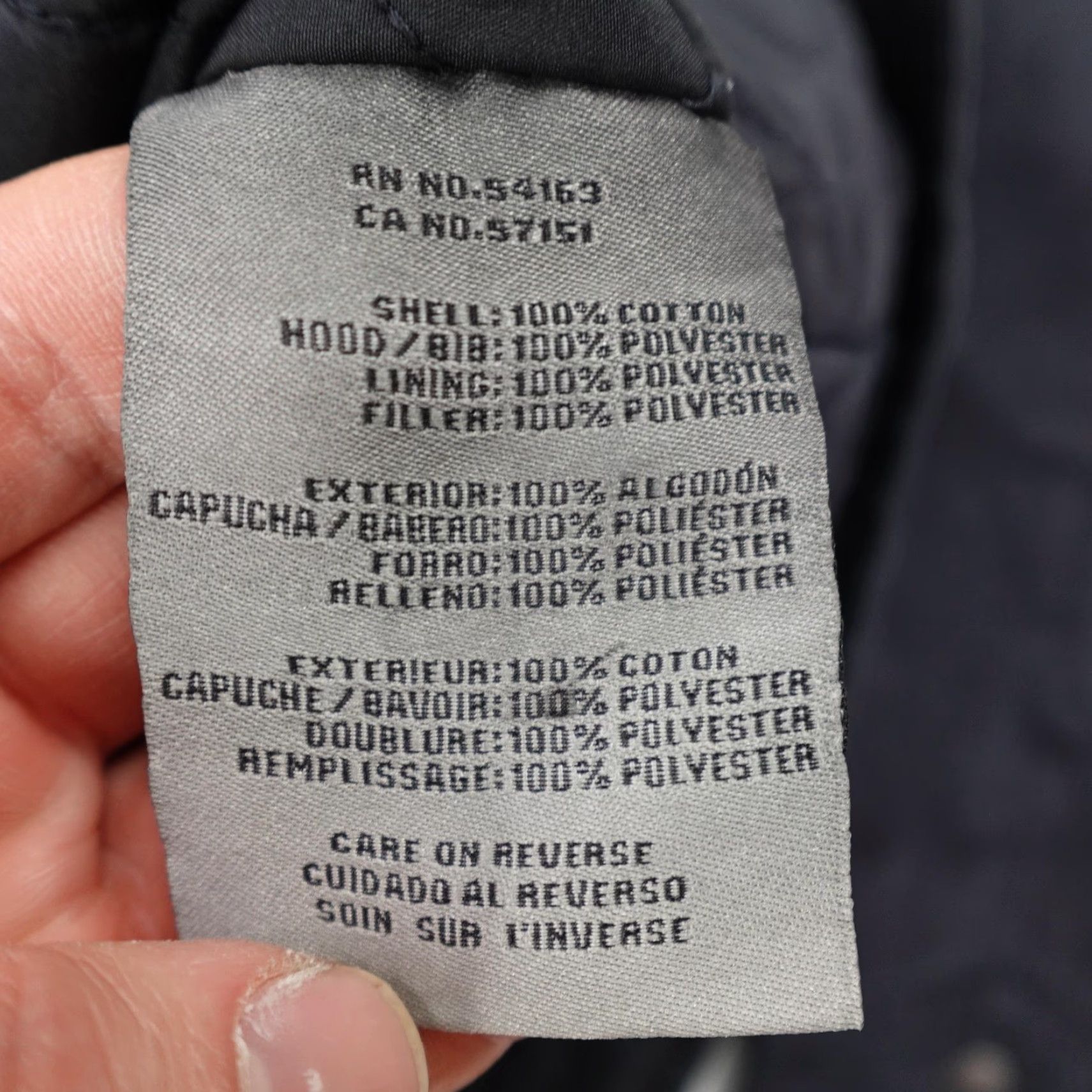 Levi's Levis Jacket Mens M Black Canvas Hooded Quilted Lined Utility Work Coat Size US M / EU 48-50 / 2 - 7 Thumbnail