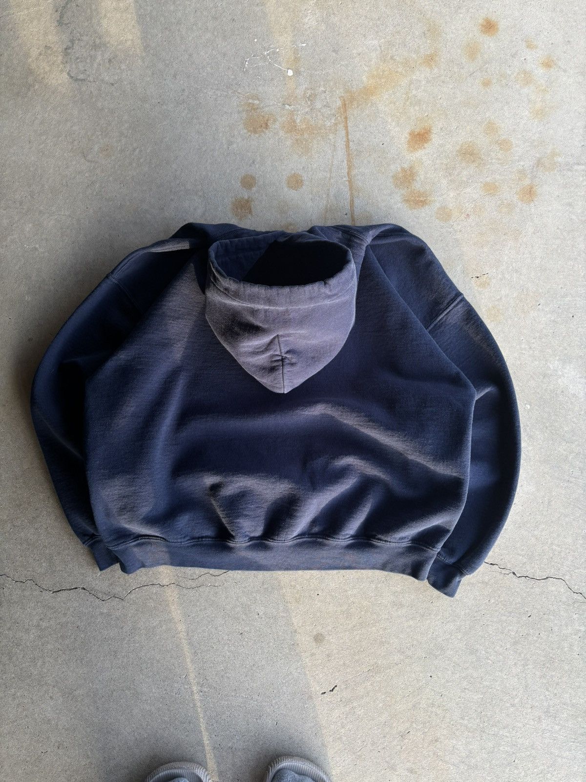 Other Vintage Faded University Of Amsterdam Boxy College Hoodie Size US L / EU 52-54 / 3 - 2 Thumbnail