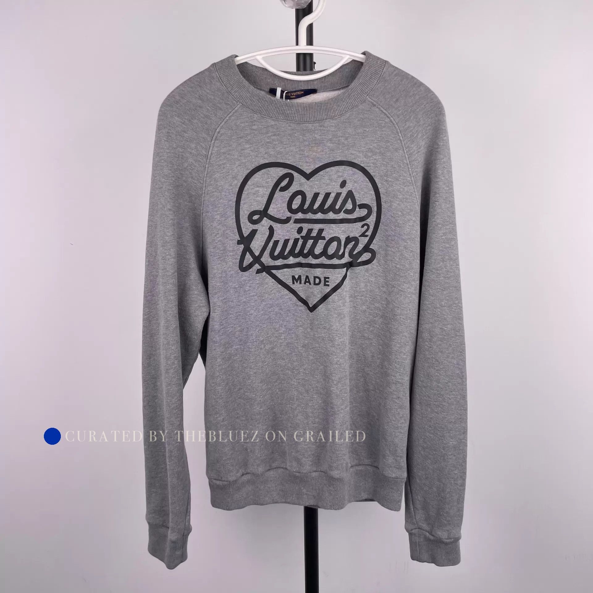 Louis Vuitton Classic Gray Crewneck Sweatshirt Size US S / EU 44-46 / 1 - 1 Thumbnail