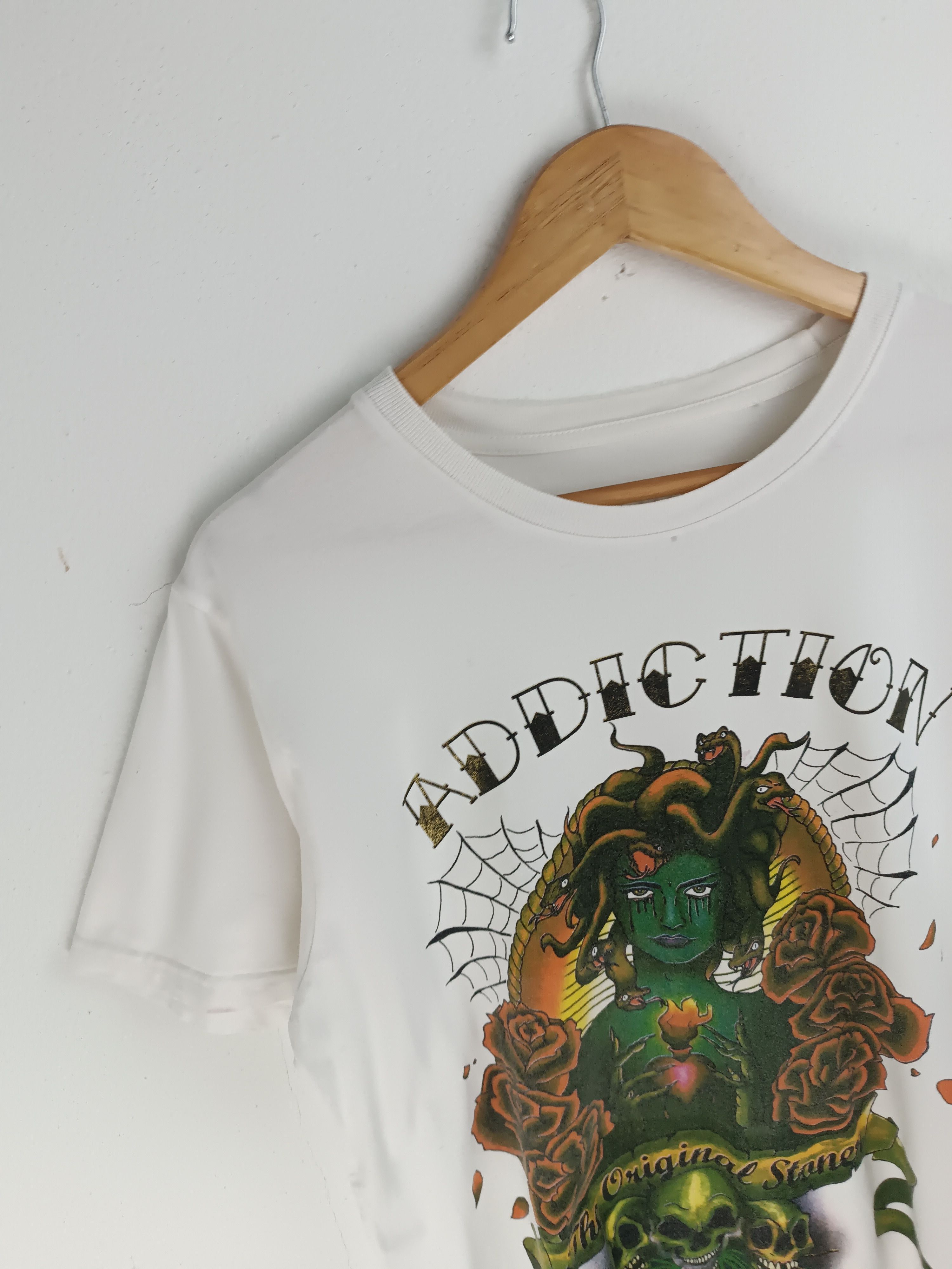Other VINTAGE Y2K ADDICTION THE ORIGINAL STONER 420 ED HARDY TEE Size US M / EU 48-50 / 2 - 5 Thumbnail