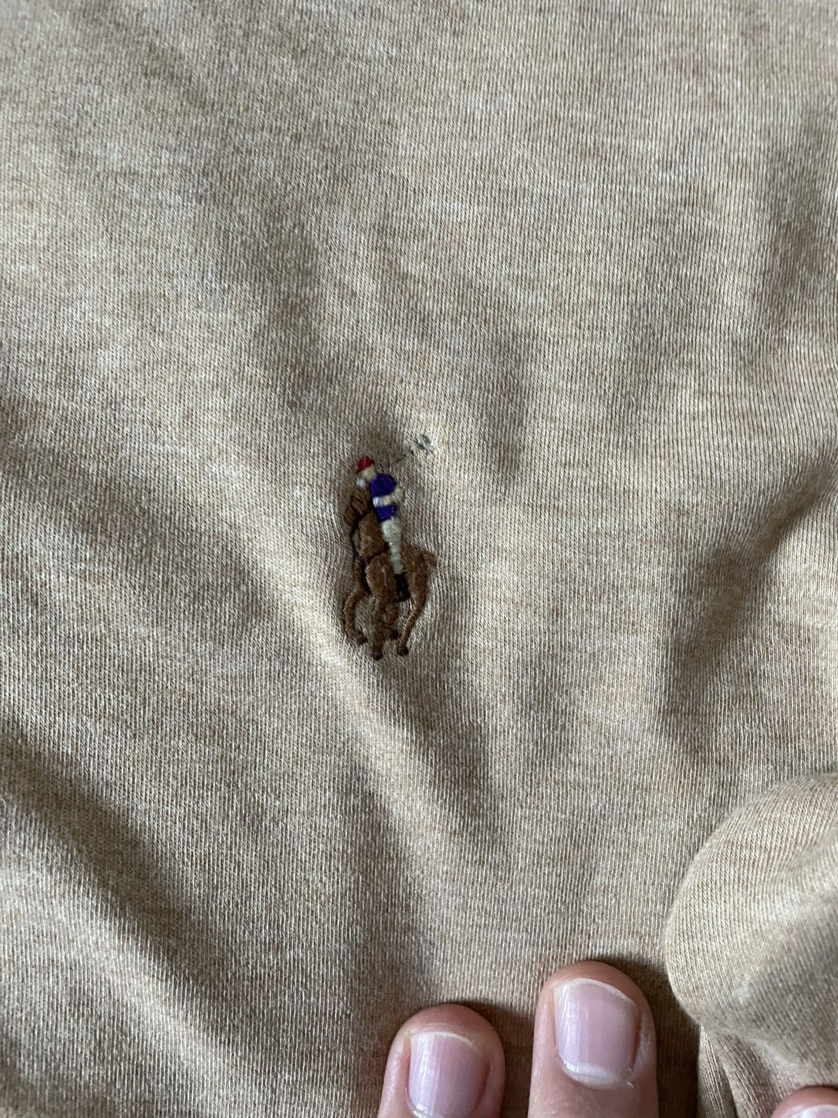 Polo Ralph Lauren Polo Ralph Lauren Beige Long Sleeve Size US S / EU 44-46 / 1 - 2 Thumbnail