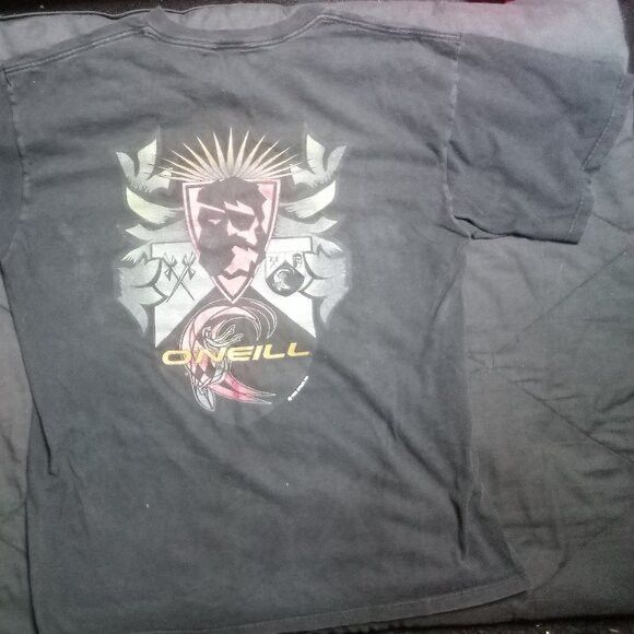 O'Neill Vintage 90s O'Neill Surfing Double Sided T-Shirt Size US XL / EU 56 / 4 - 8 Thumbnail