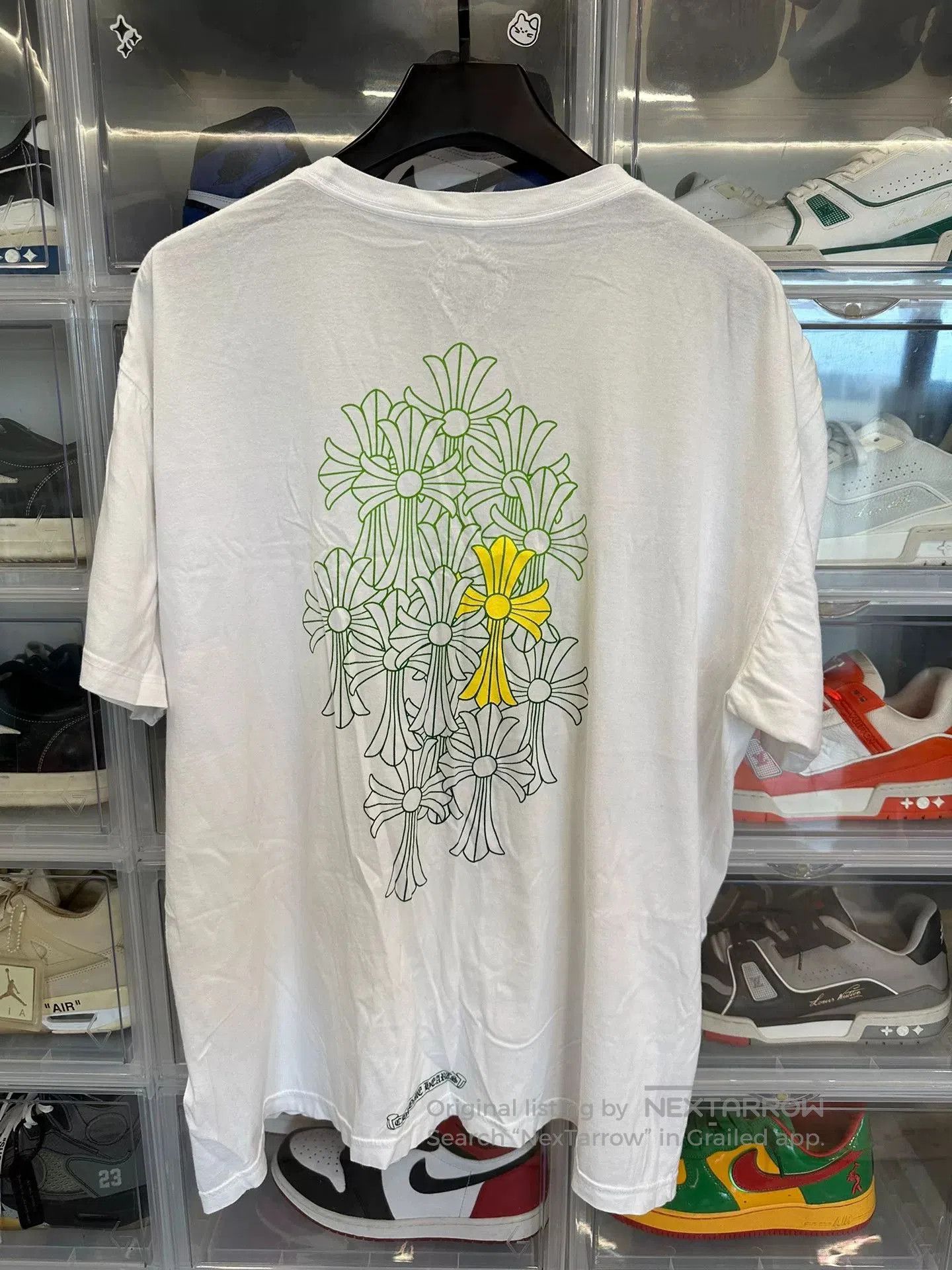 Chrome Hearts Chrome Hearts White Cross Short Sleeve. Size US XXL / EU 58 / 5 - 3 Thumbnail