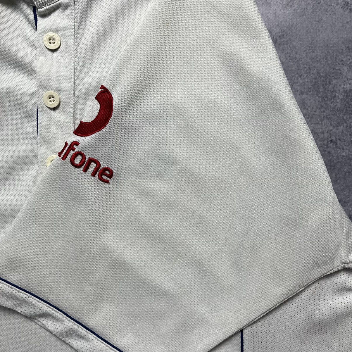 Other Vintage Admiral England Cricket Polo Jersey Vodafone Y2K Size US L / EU 52-54 / 3 - 16 Thumbnail