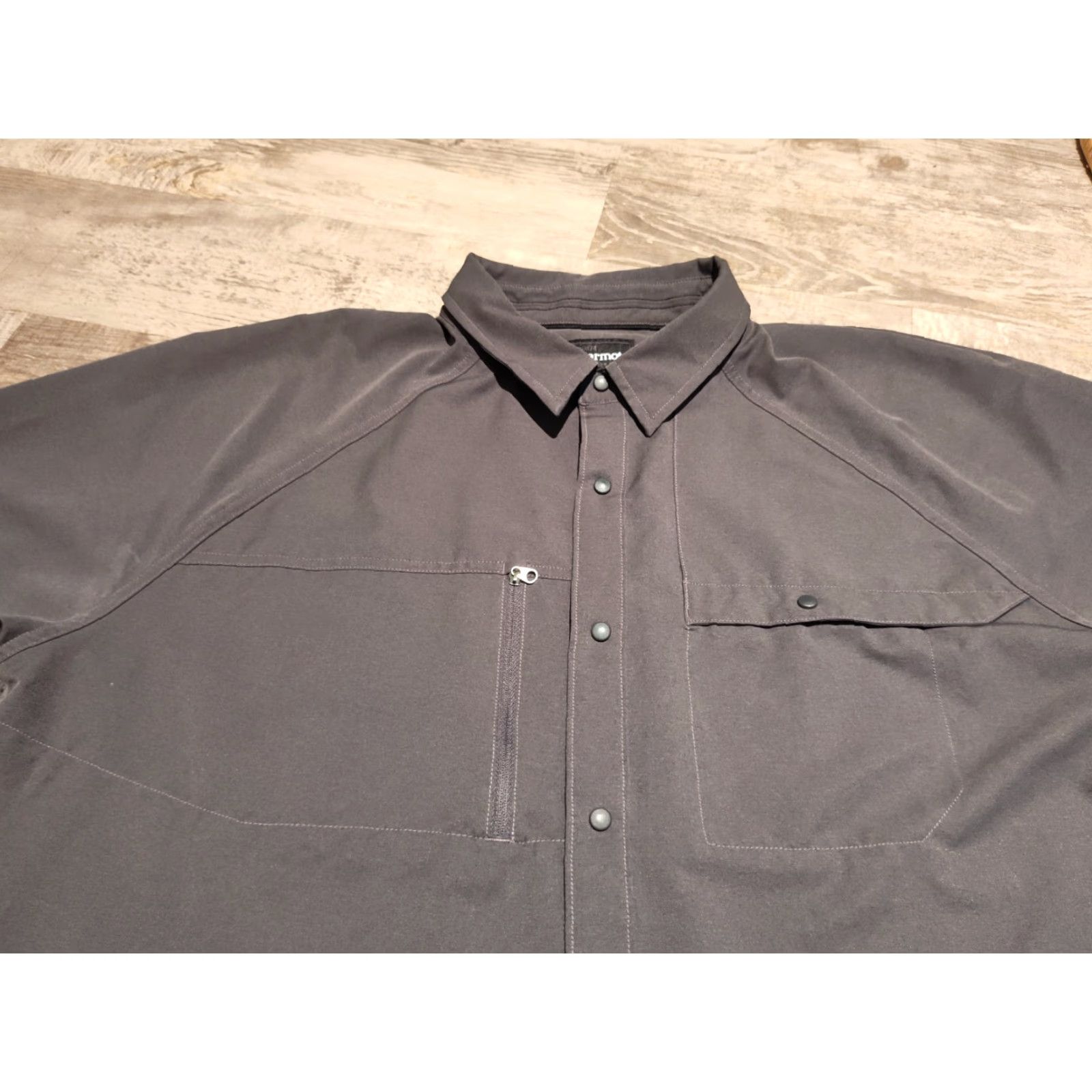 Marmot Marmot Danfield Polo Shirt Men's 2XL Slate Gray Stretch Performance Utility Size US XXL / EU 58 / 5 - 5 Thumbnail