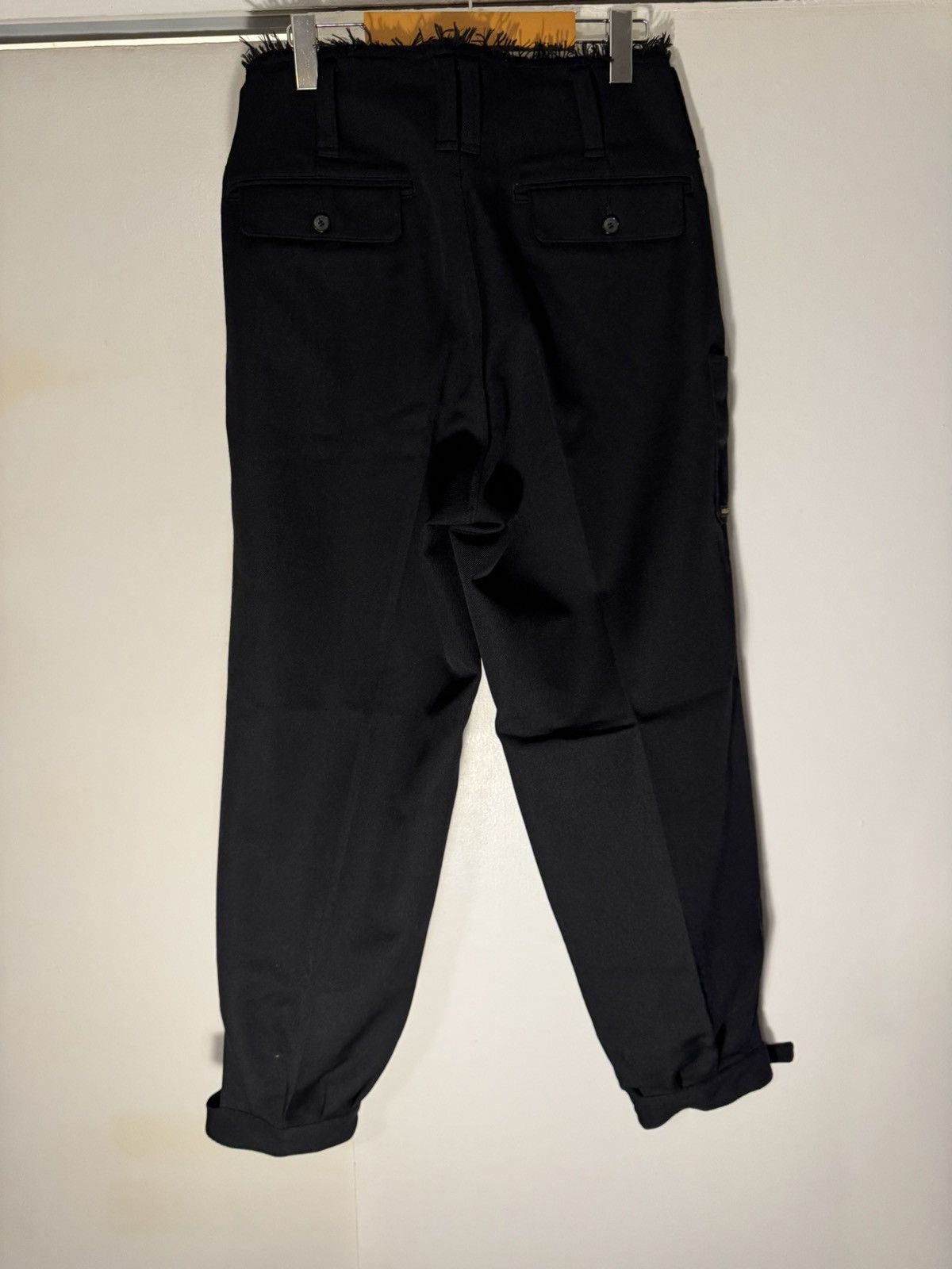 Ambush Design Wool Nikka Pants black Japan / japanese workwear silhouette Size US 30 / EU 46 - 5 Thumbnail
