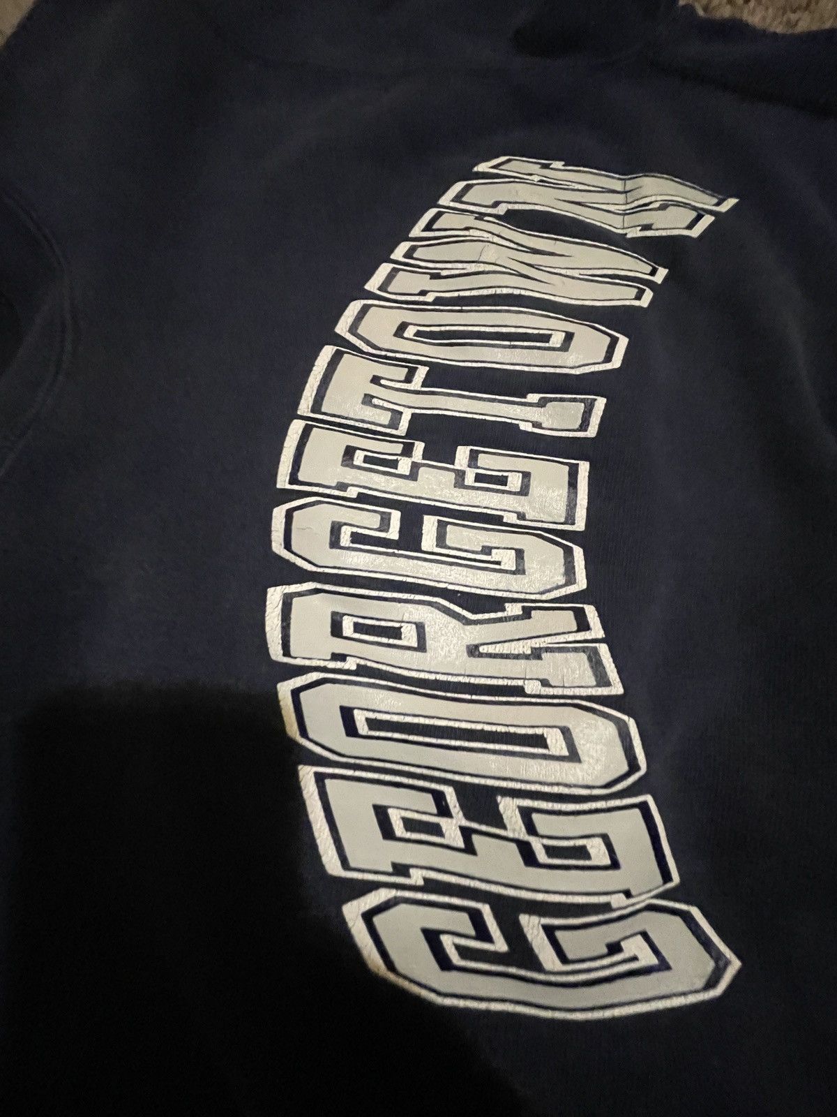 Champion 90s Reverse Weave Georgetown Sweater Size US S / EU 44-46 / 1 - 1 Thumbnail