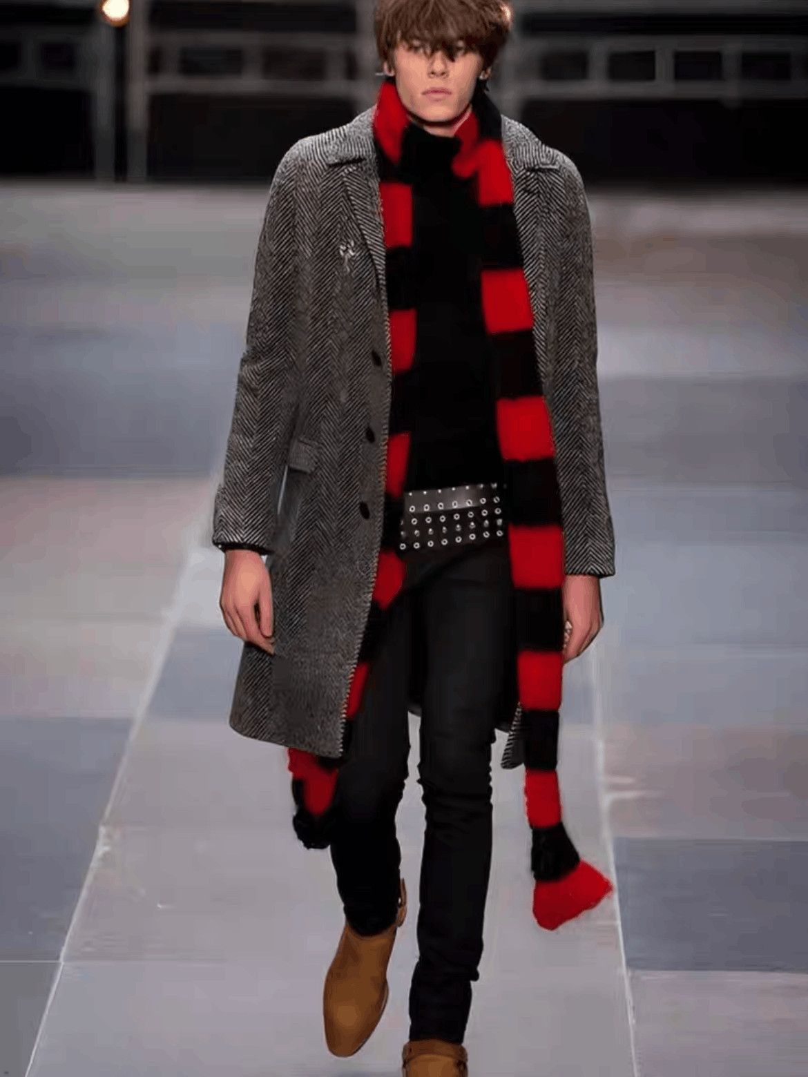 Saint Laurent Paris Sz 48 Saint Laurent Paris by Hedi 13AW Wool Coat-2508 Size US M / EU 48-50 / 2 - 9 Thumbnail