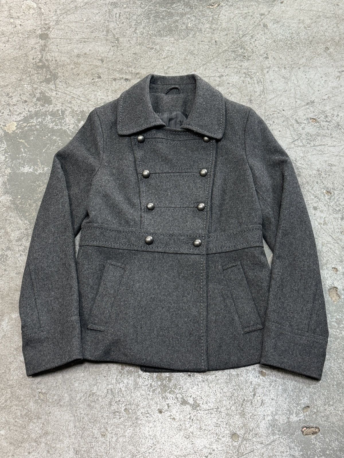 Vintage Vintage y2k Wool Coat Size M / US 6-8 / IT 42-44 - 1 Thumbnail