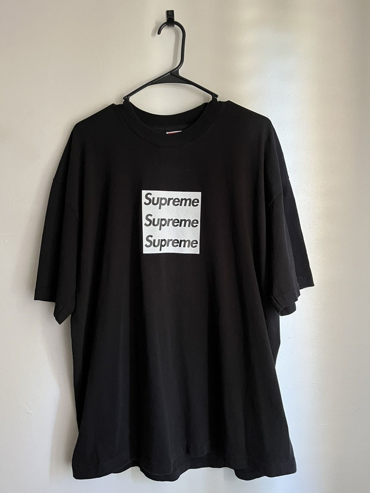 Buy Supreme Tonal Box Logo Tee 'Black' - SS23T23 BLACK | GOAT