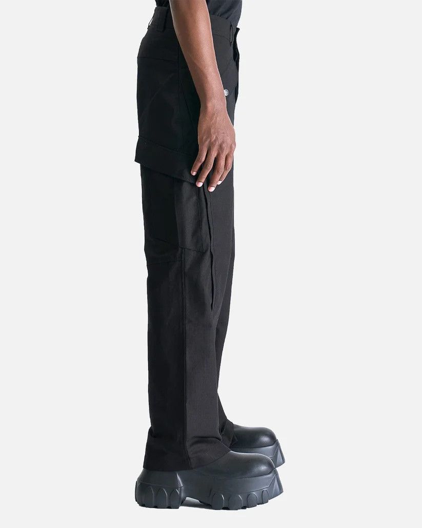 FFFPOSTALSERVICE o1s1v1r1oon0825 3-Way Zip Cargo Trousers in Black Size US 38 / EU 54 - 2 Thumbnail