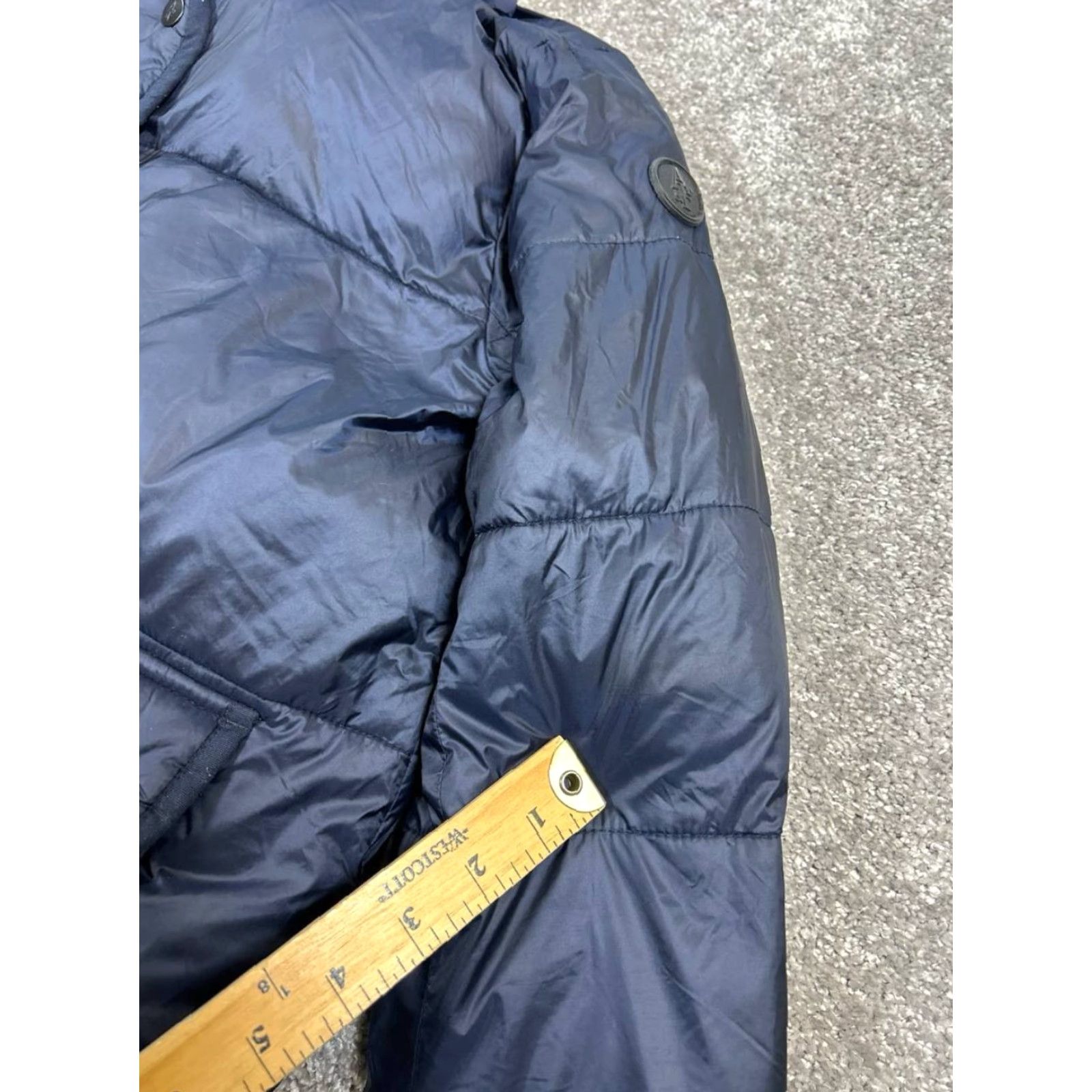 Abercrombie & Fitch Abercrombie & Fitch Jacket Womens Small Blue Insulated Full Zip Size S / US 4 / IT 40 - 6 Thumbnail