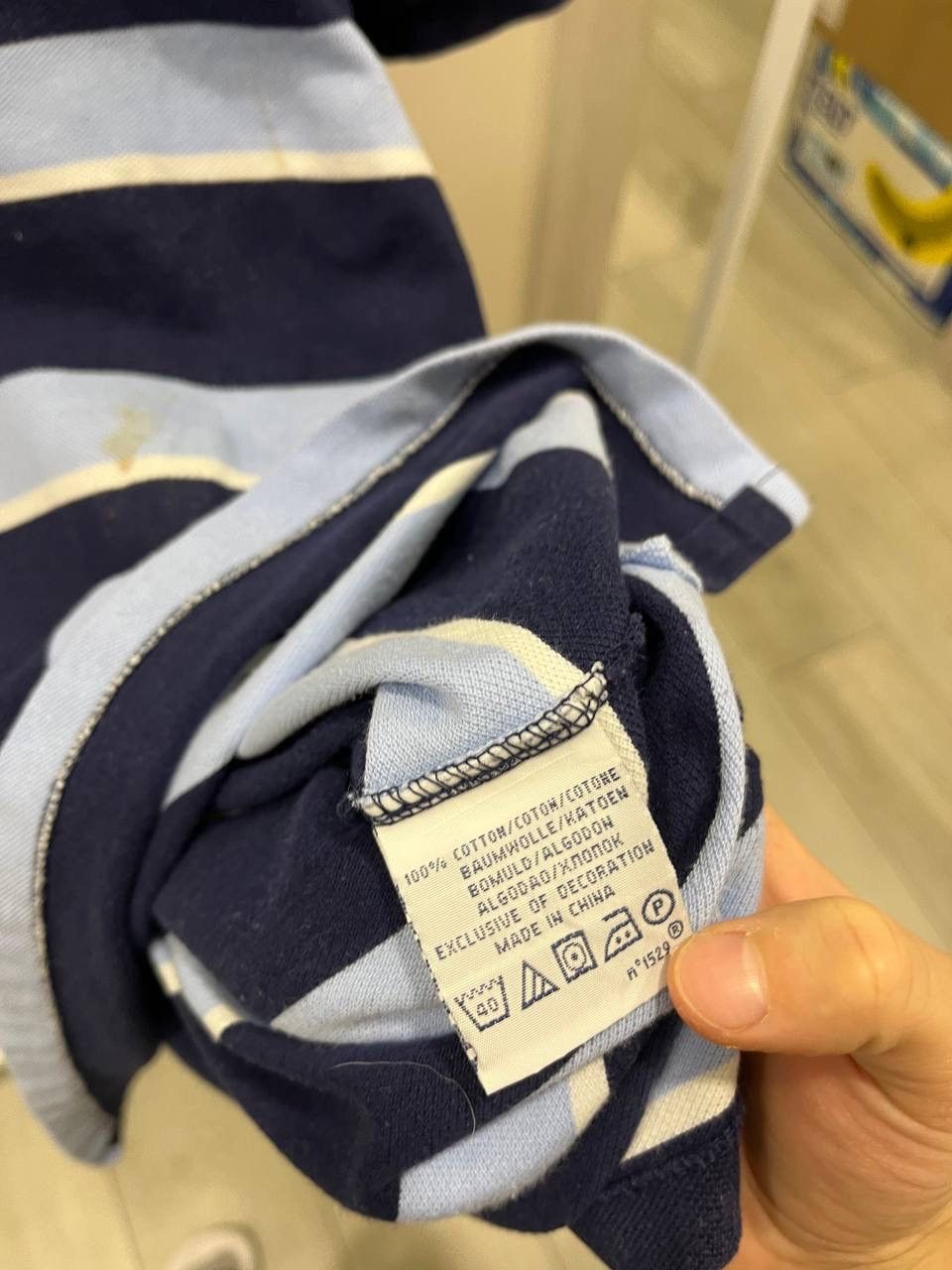 Polo Ralph Lauren Vintage 90s Polo Ralph Lauren Rugby Pocket Earth Tone Blue Size US L / EU 52-54 / 3 - 4 Thumbnail